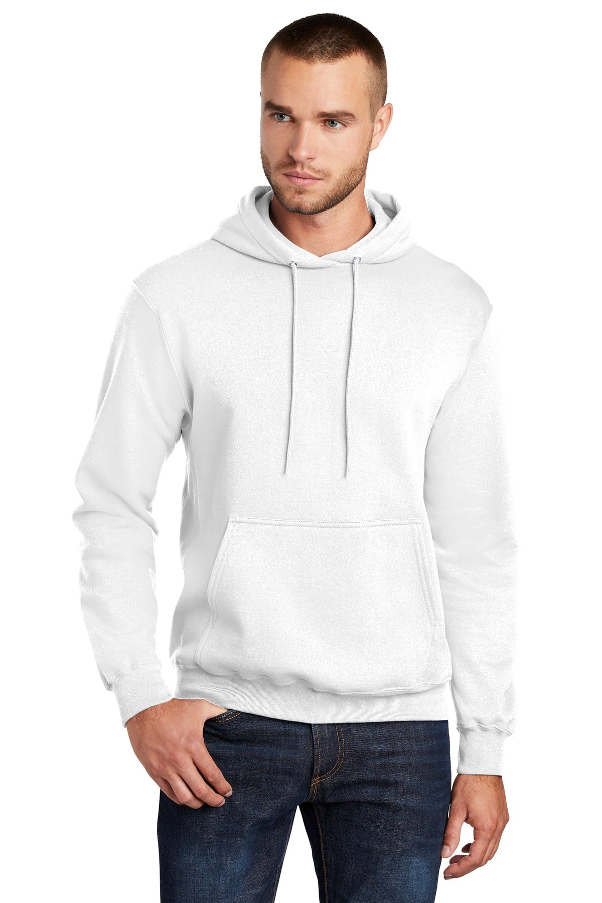 Port & Company Tall Essential Fleece Crewneck Sweatshirt-XLT (Athletic  Heather) 