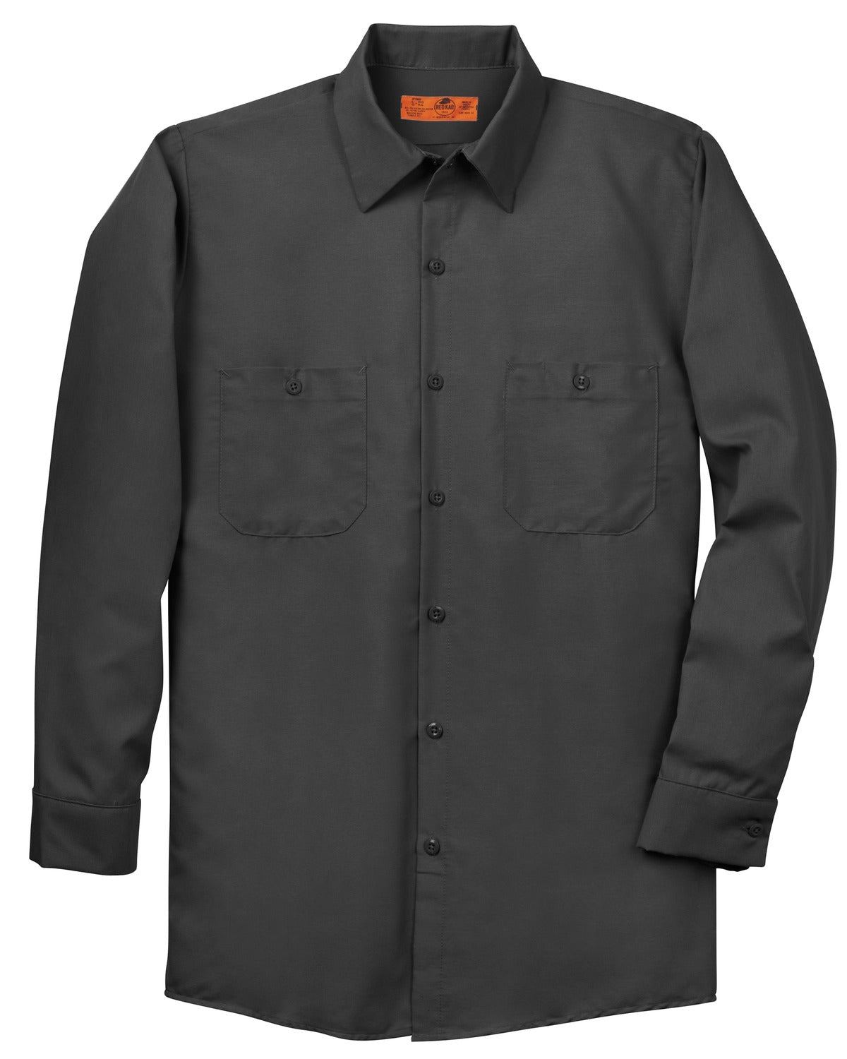 Red Kap Long Size Long Sleeve Industrial Work Shirt