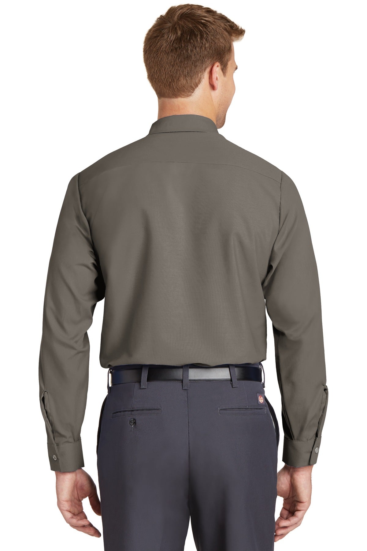 Red Kap Long Size Long Sleeve Industrial Work Shirt
