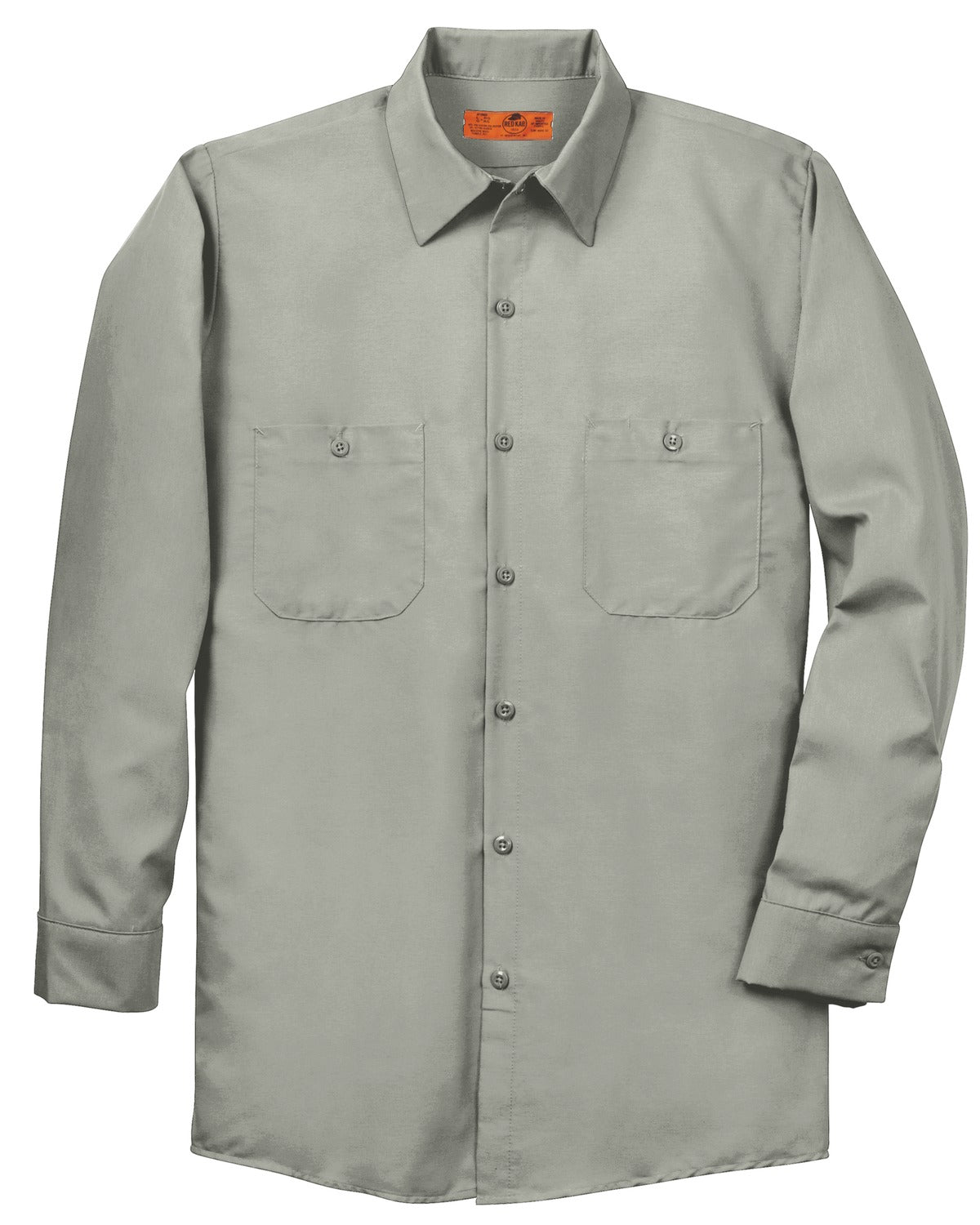 Red Kap Long Size Long Sleeve Industrial Work Shirt