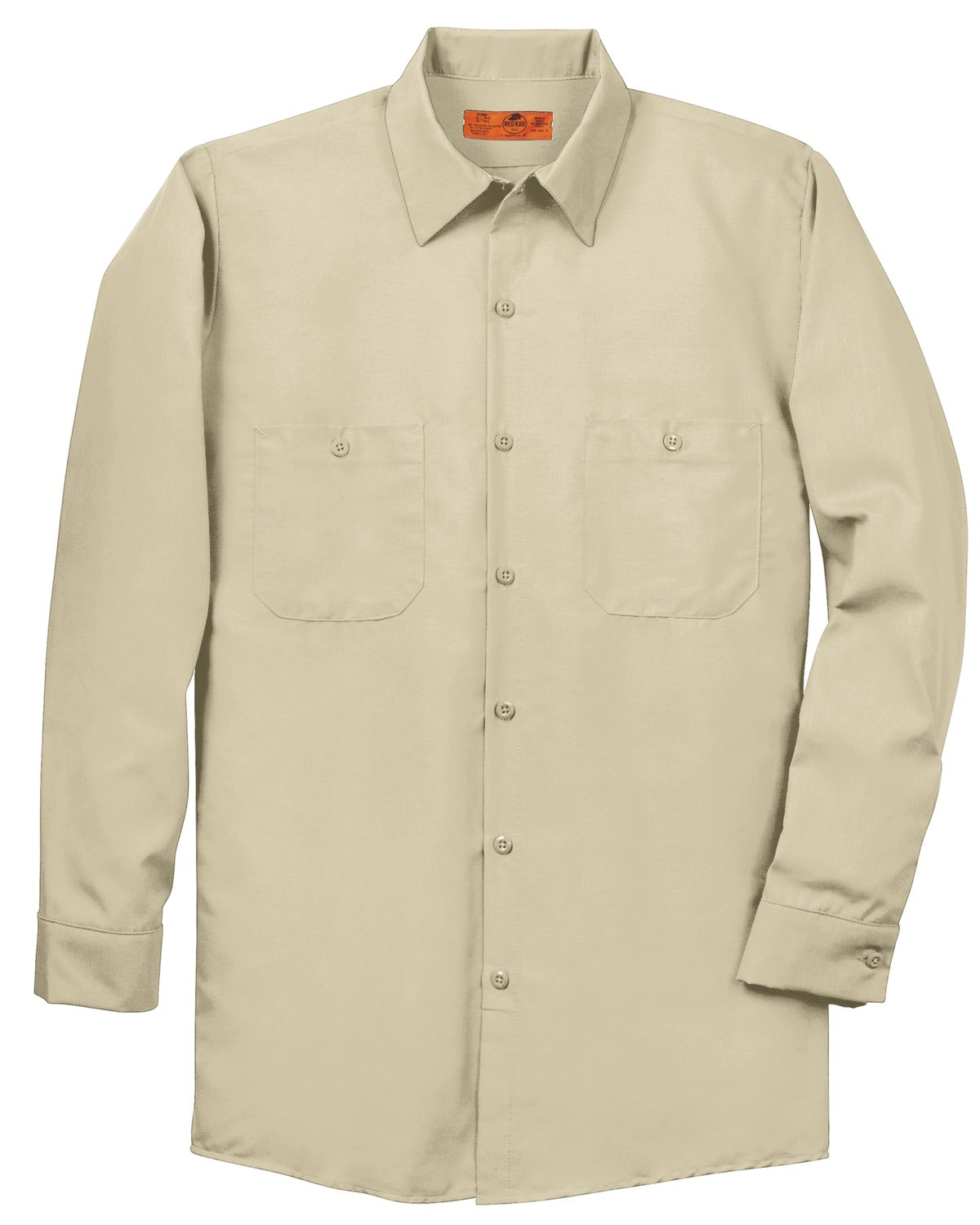 Red Kap Long Size Long Sleeve Industrial Work Shirt