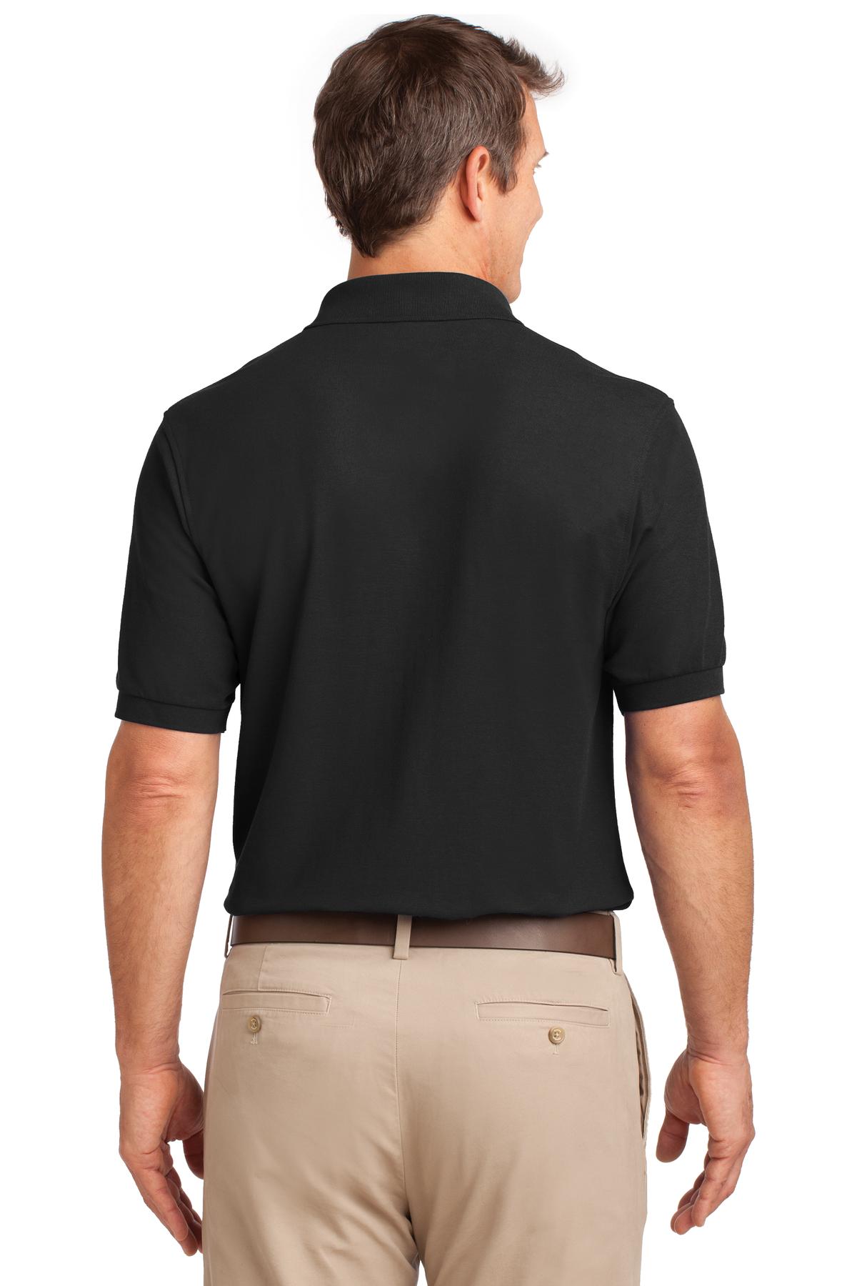 Port Authority Tall Silk Touch Polo with Pocket