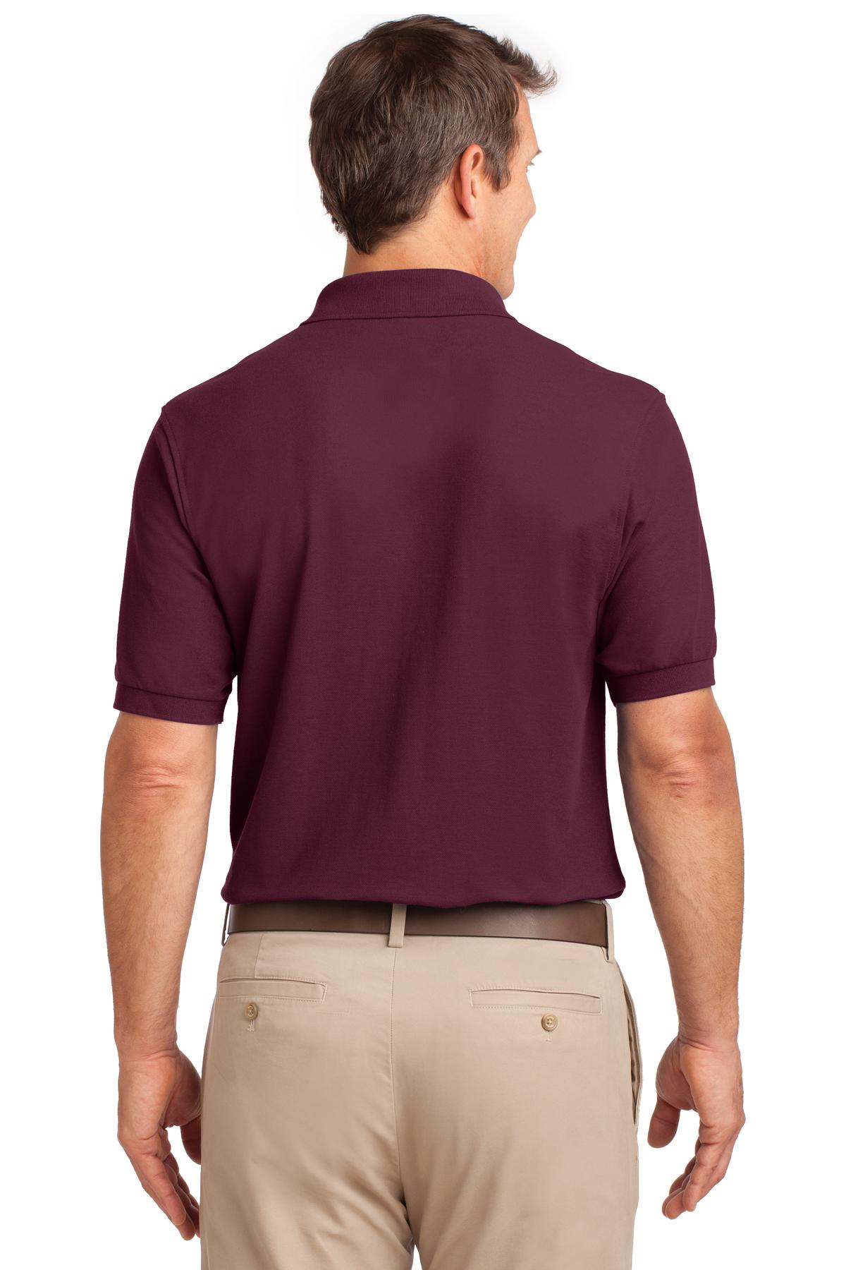 Port Authority Tall Silk Touch Polo with Pocket