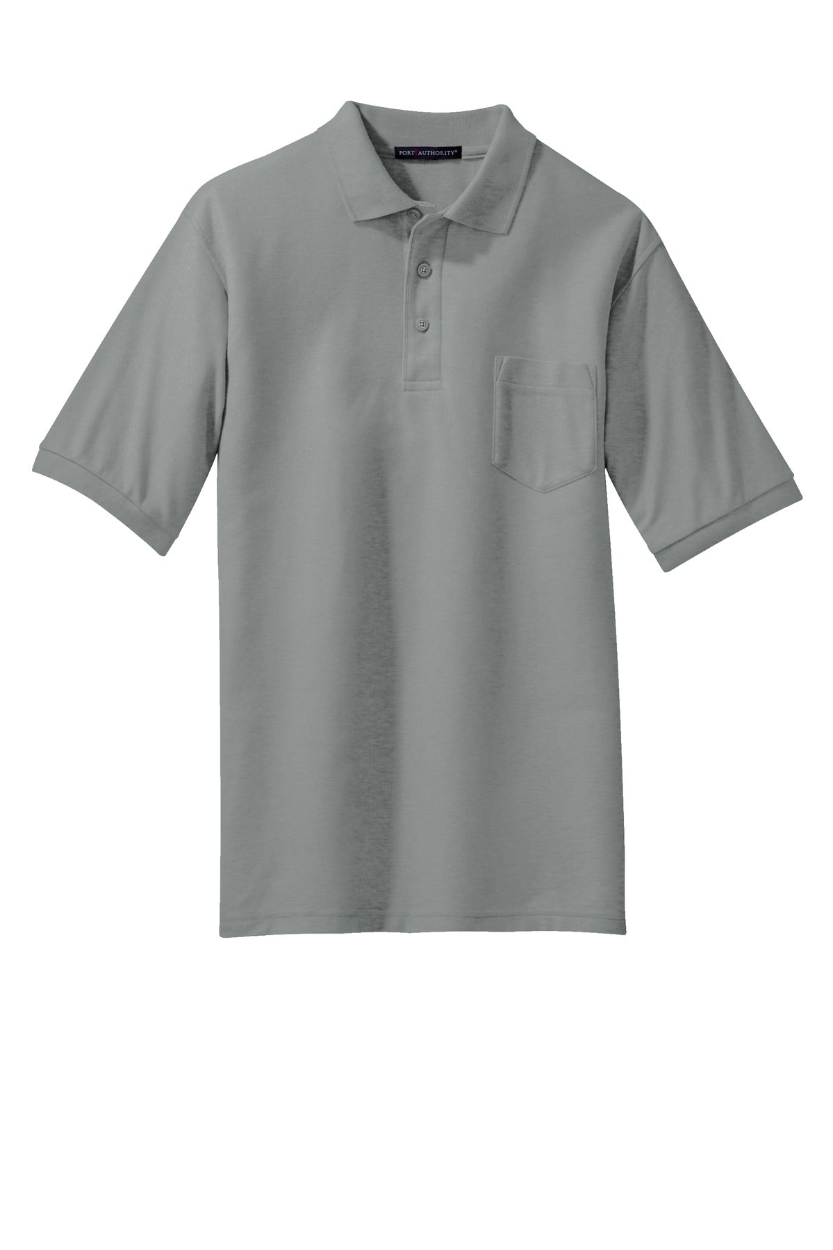 Port Authority Tall Silk Touch Polo with Pocket