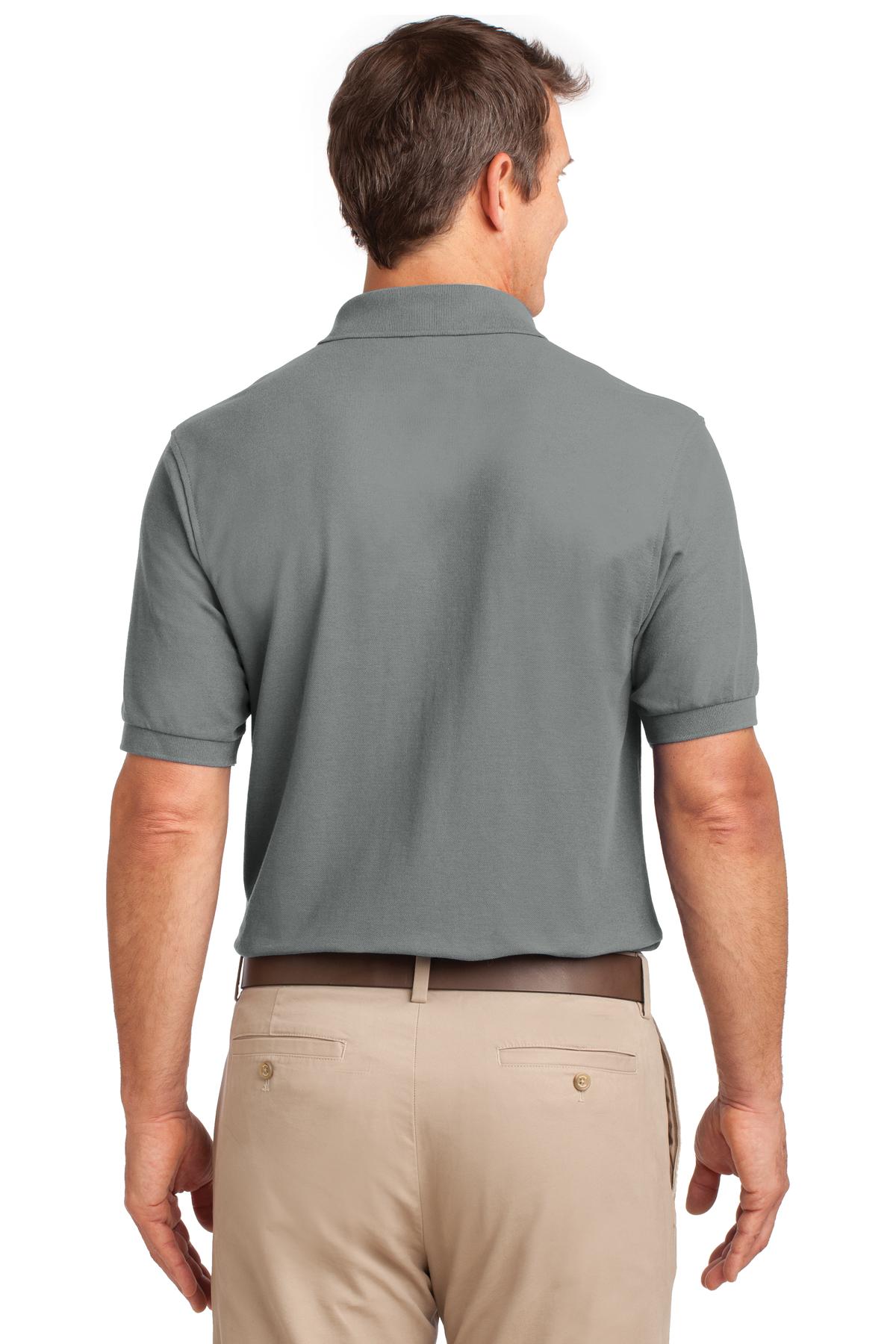 Port Authority Tall Silk Touch Polo with Pocket