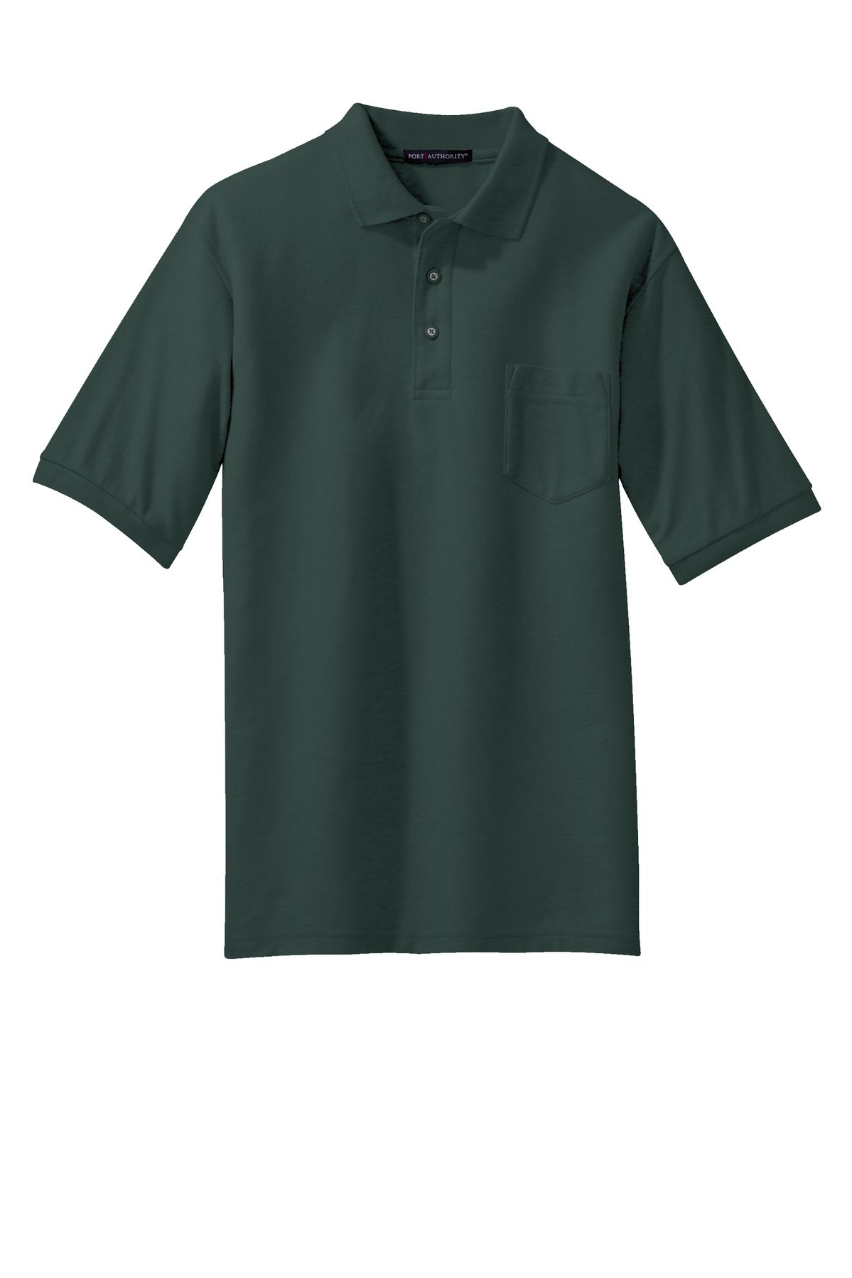 Port Authority Tall Silk Touch Polo with Pocket