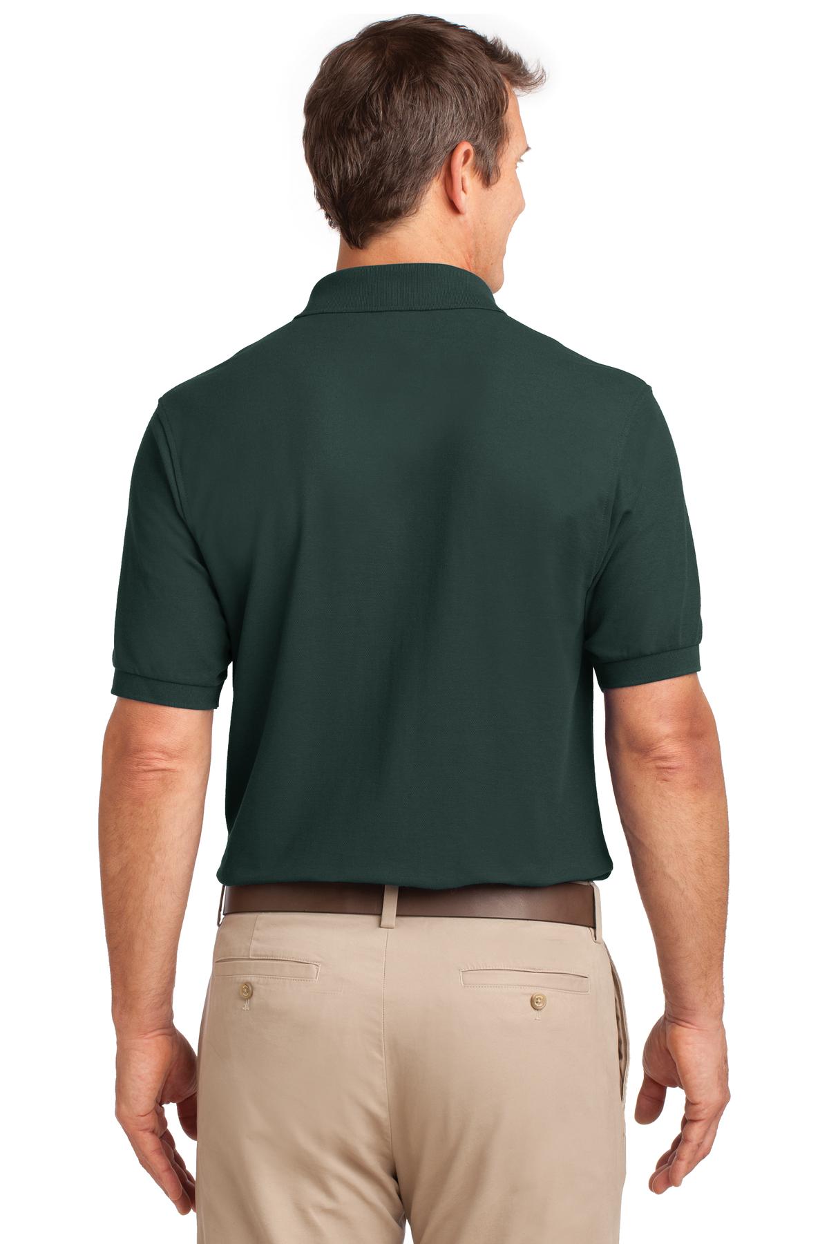 Port Authority Tall Silk Touch Polo with Pocket
