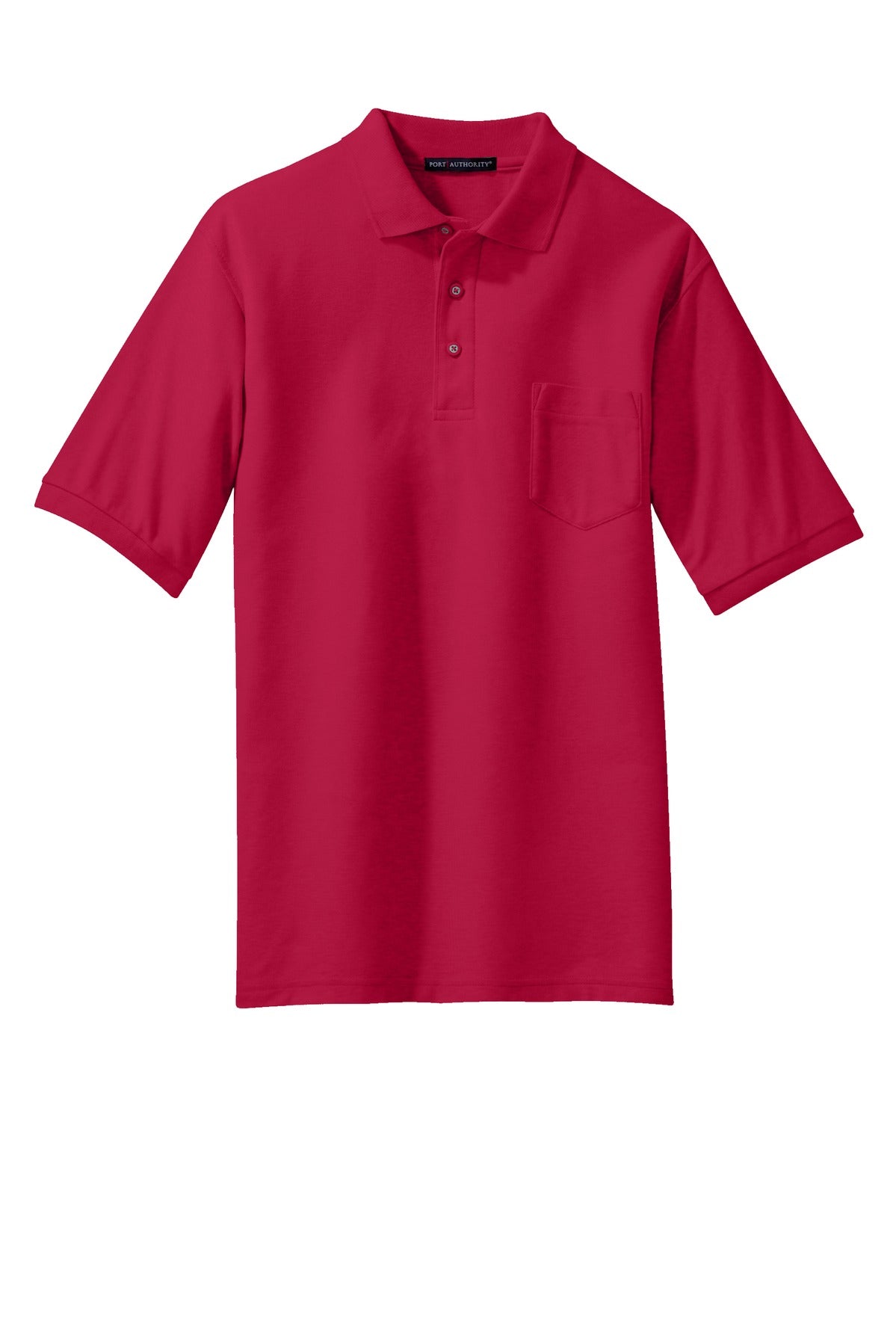Port Authority Tall Silk Touch Polo with Pocket