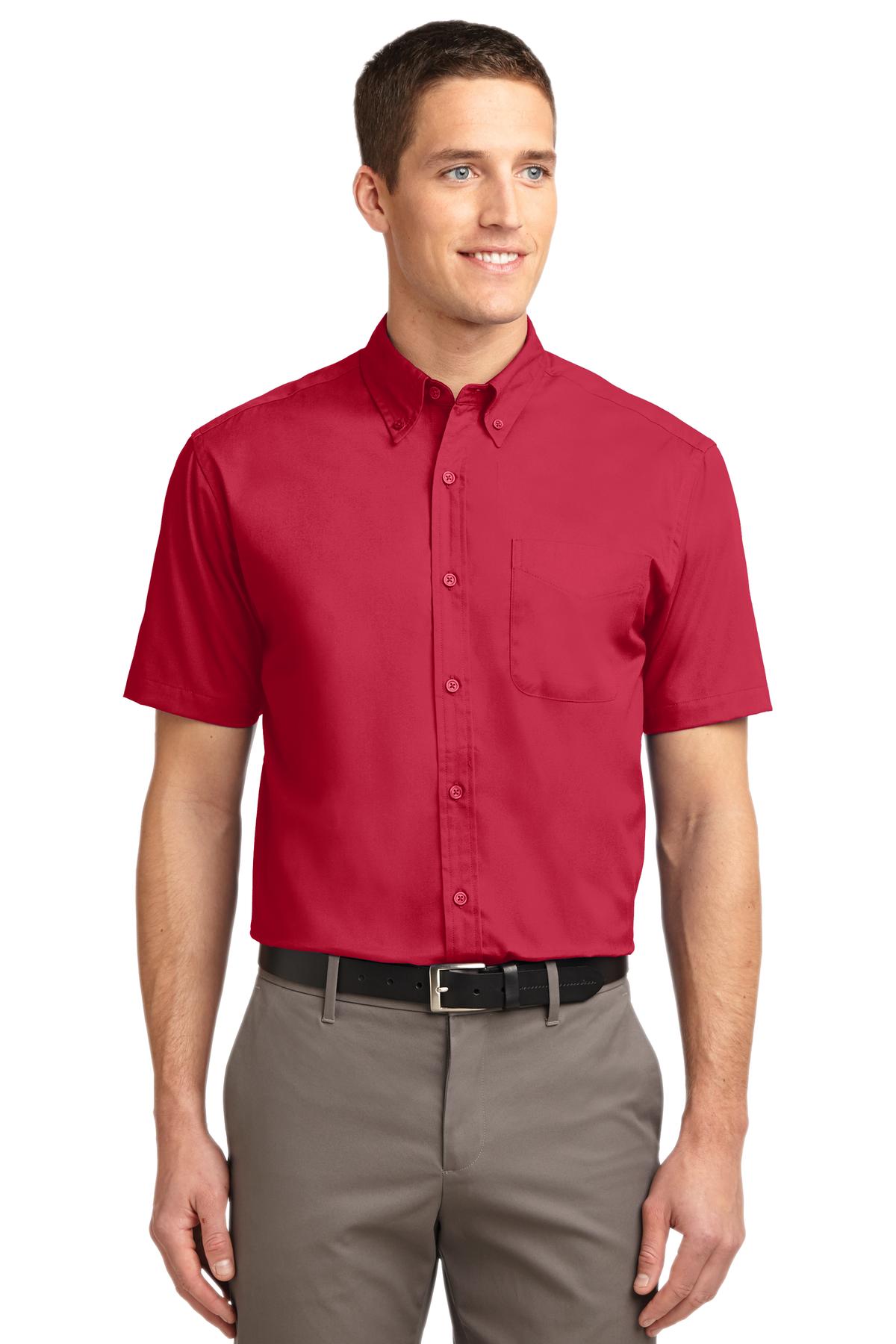Port Authority Tall Short Sleeve Easy Care Shirt