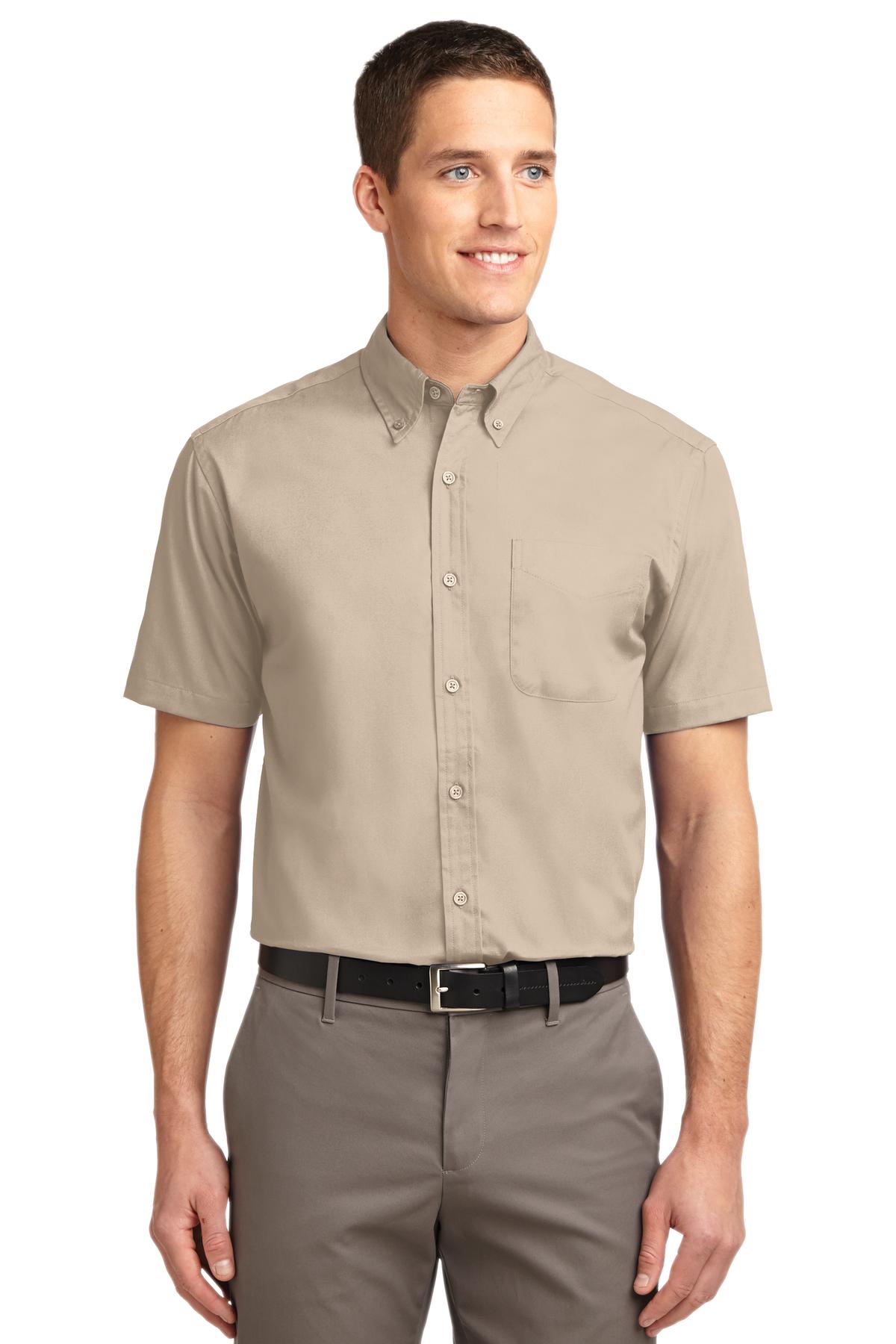 Port Authority Tall Short Sleeve Easy Care Shirt