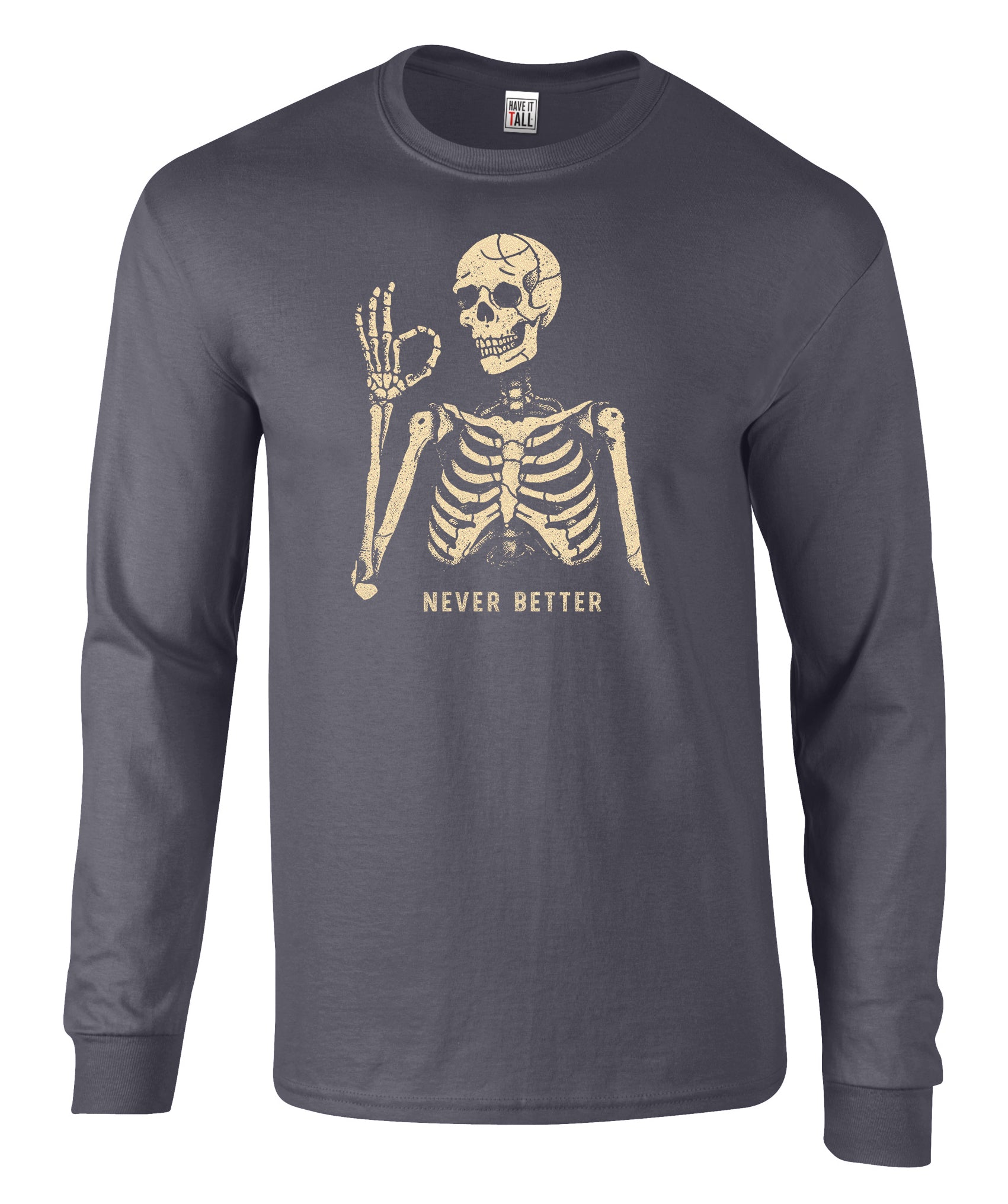 Never Better Long Sleeve Graphic Tee