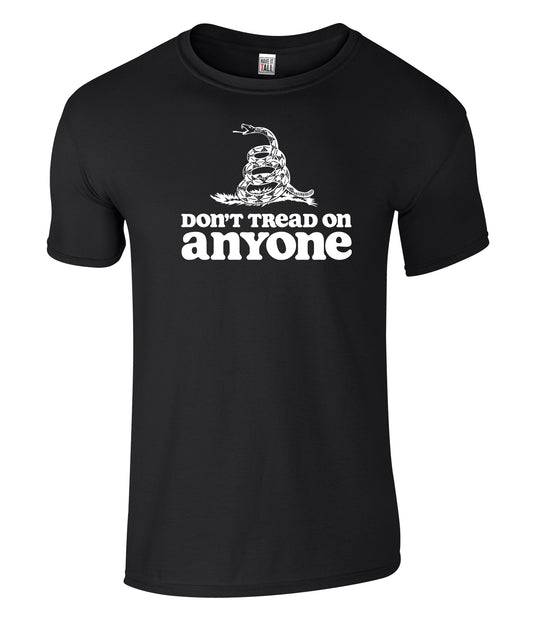 Have It Tall Men's Don't Tread on Anyone Graphic T Shirt