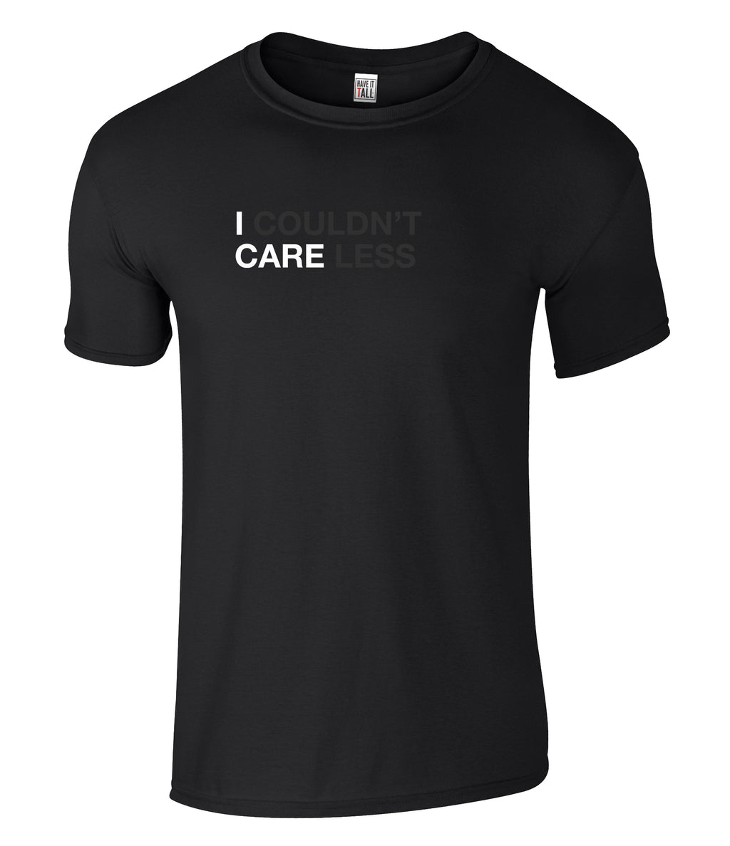 I (Couldn't) Care (Less)