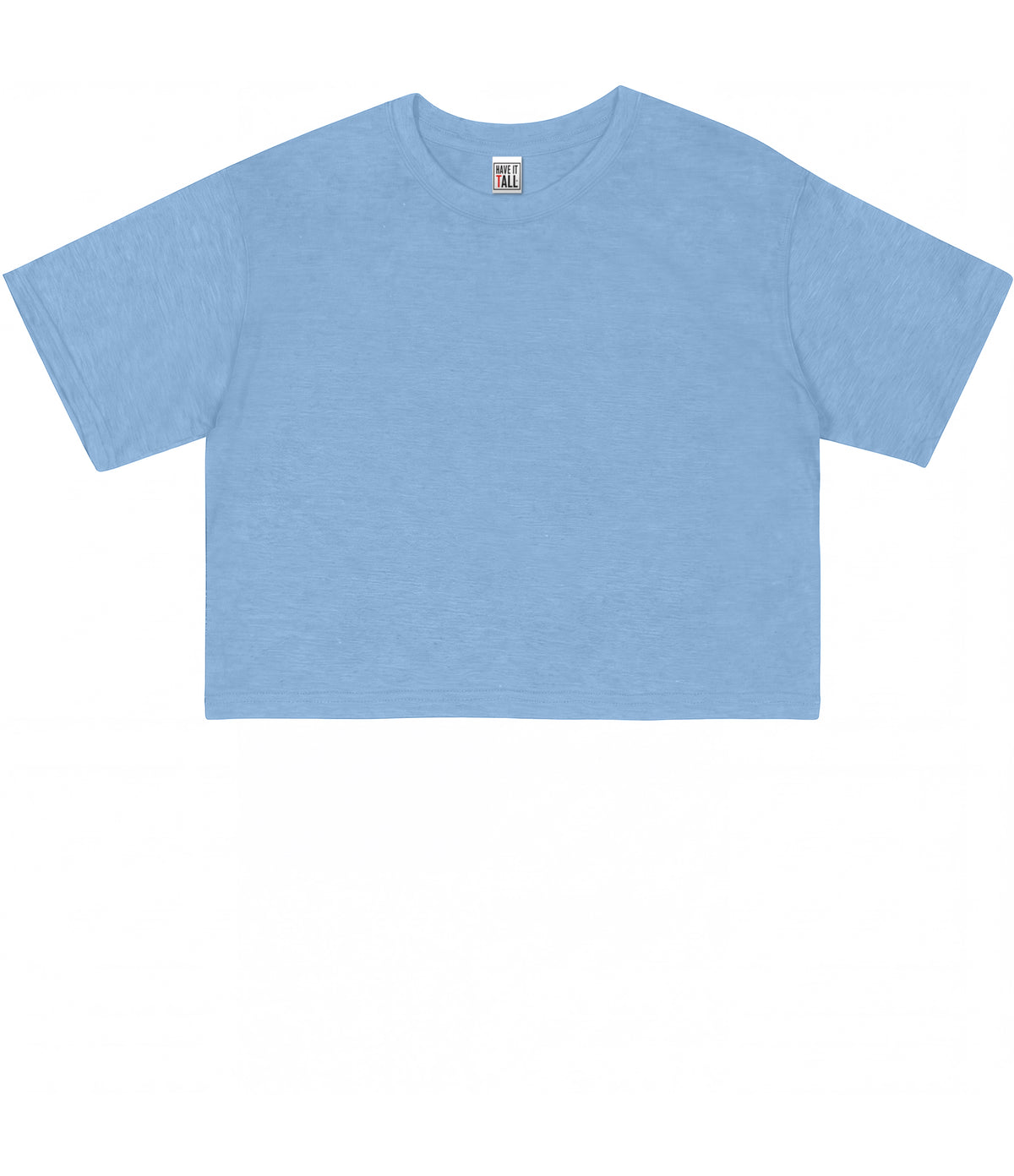 Women's Soft Blend Fashion Fit T Shirt - Crop Top