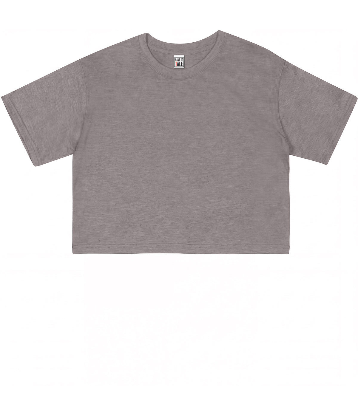 Women's Soft Blend Fashion Fit T Shirt - Crop Top