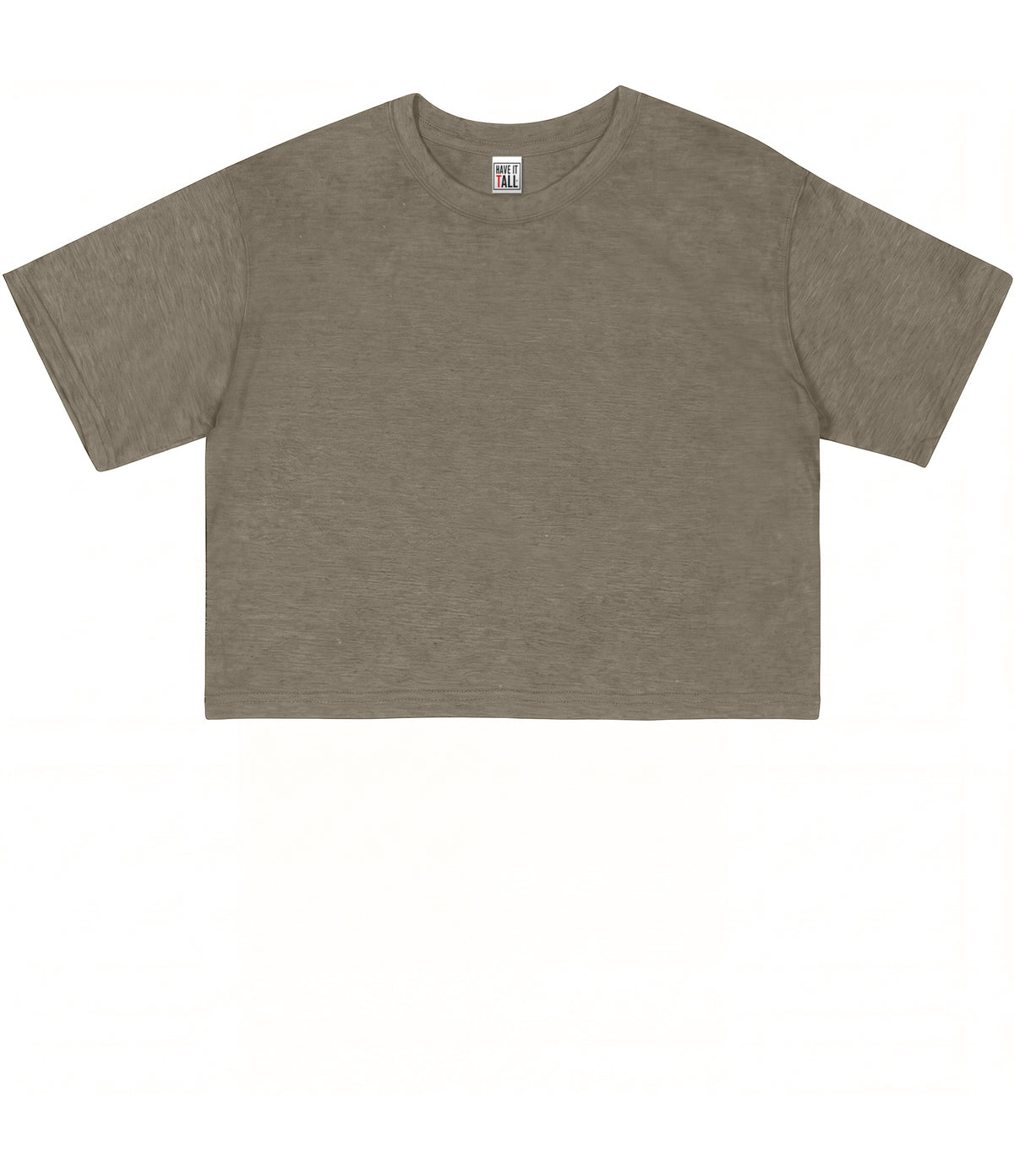 Women's Soft Blend Fashion Fit T Shirt - Crop Top