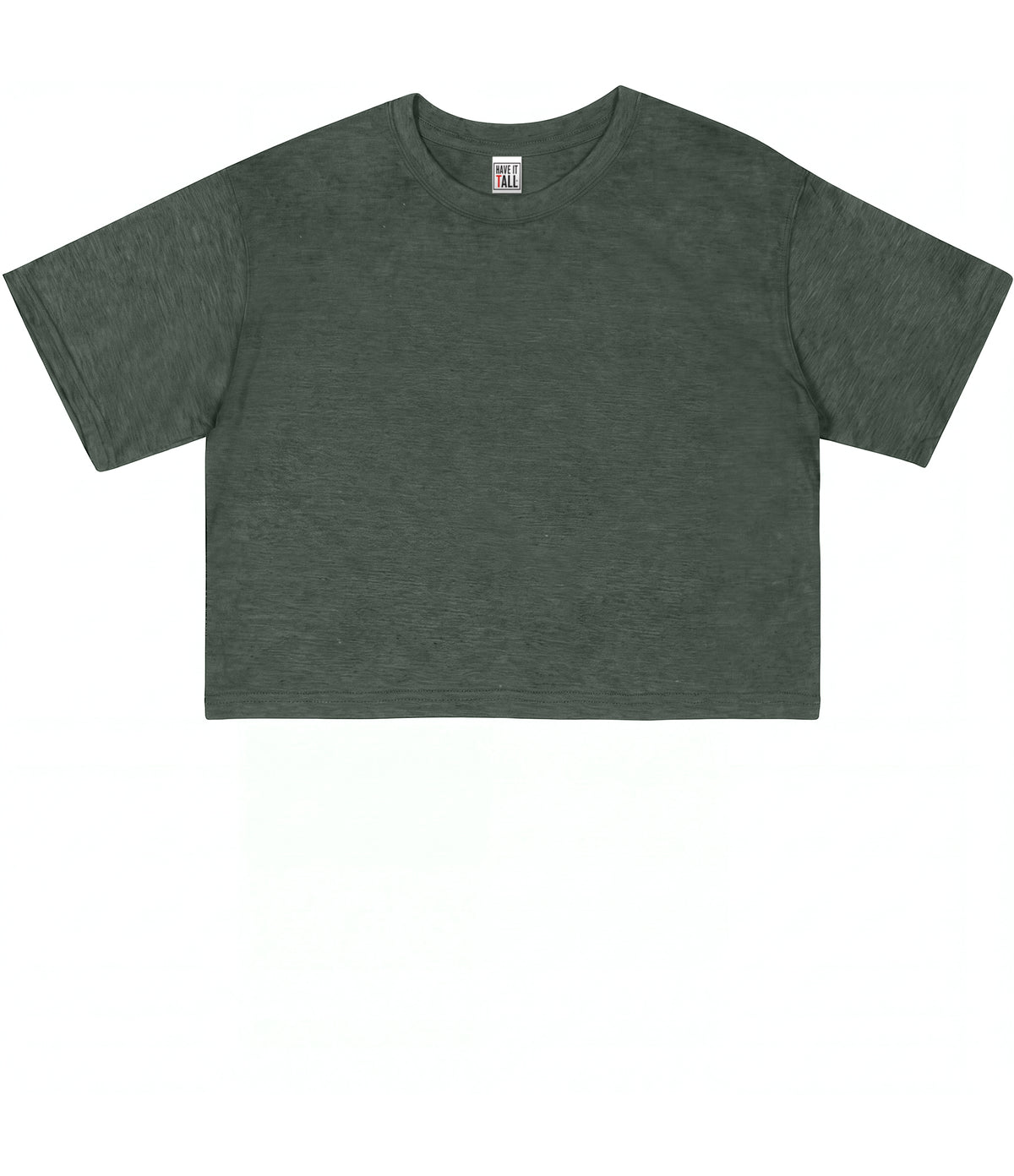 Women's Soft Blend Fashion Fit T Shirt - Crop Top