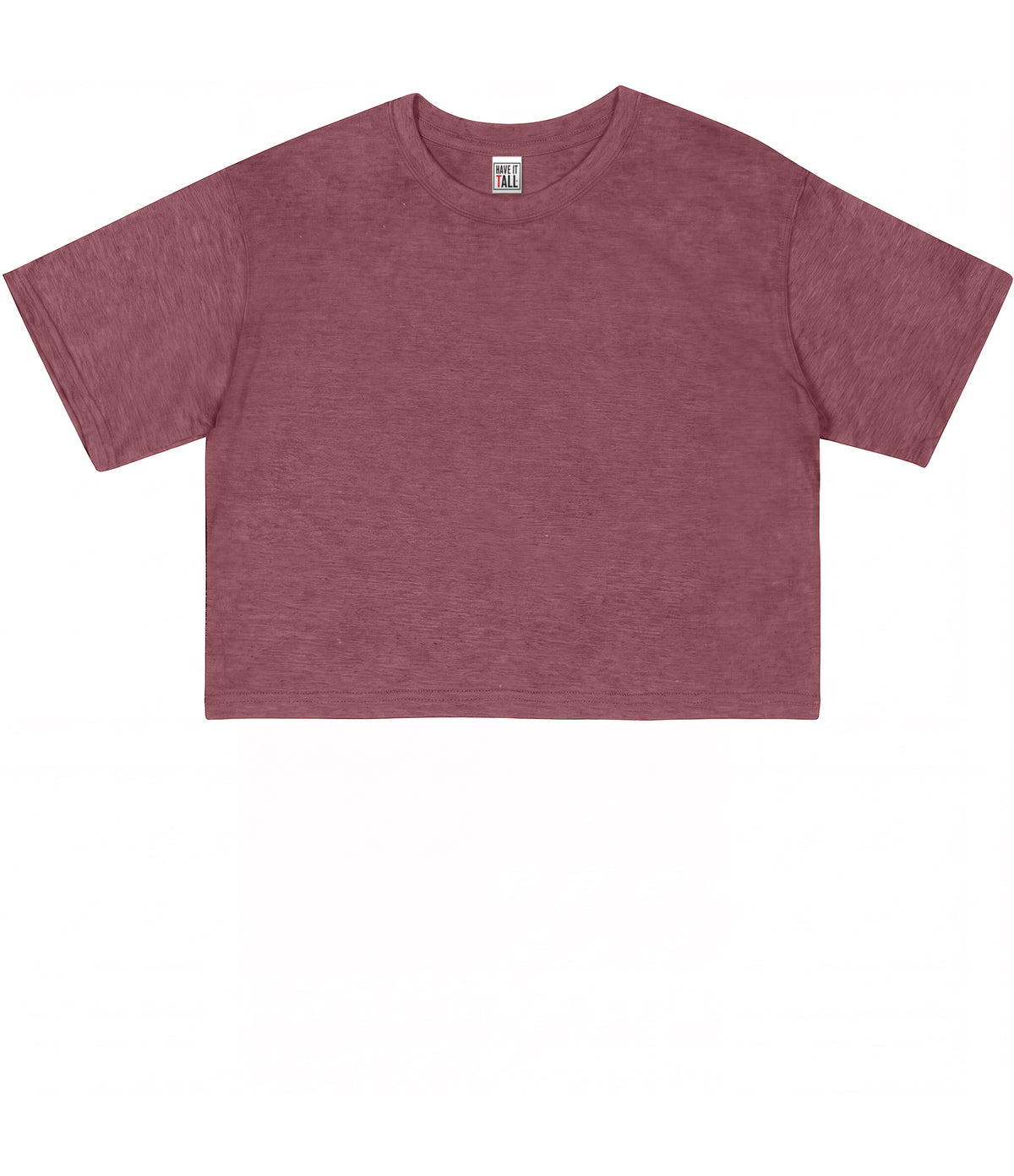Women's Soft Blend Fashion Fit T Shirt - Crop Top