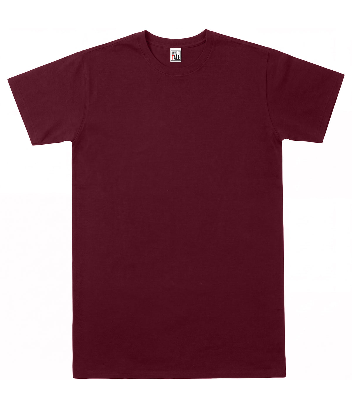Women's Stretch Cotton Relaxed Fit T Shirt - Your Custom Length!