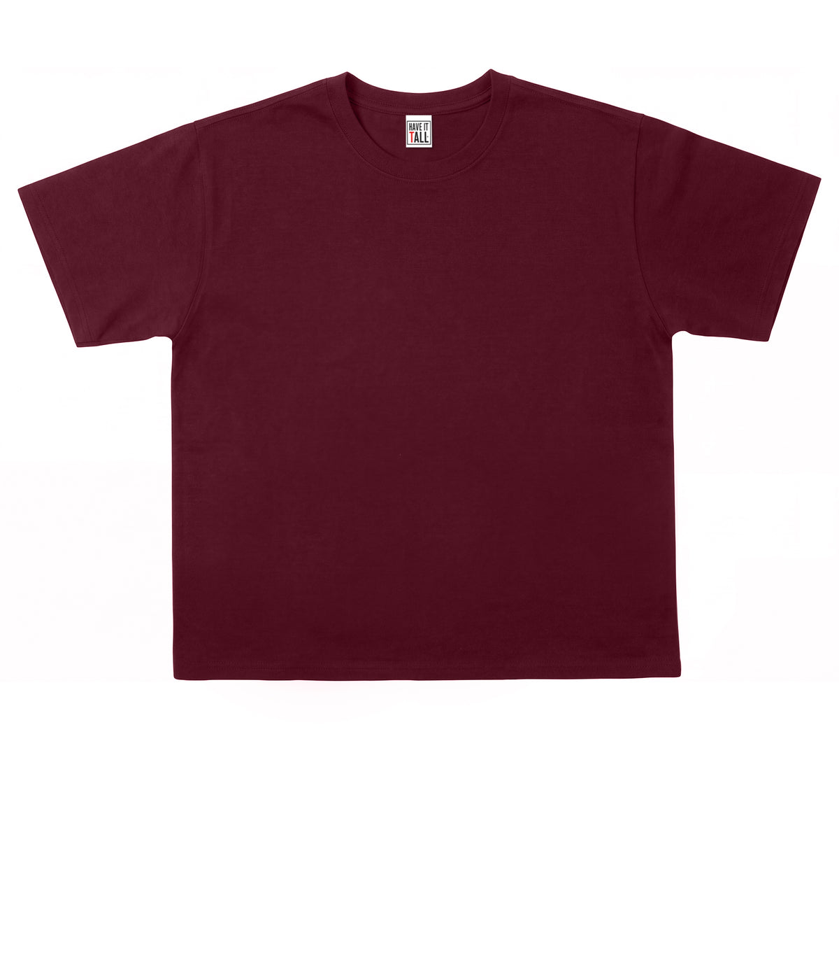 Women's Stretch Cotton Relaxed Fit Boxy T Shirt - Waist Length