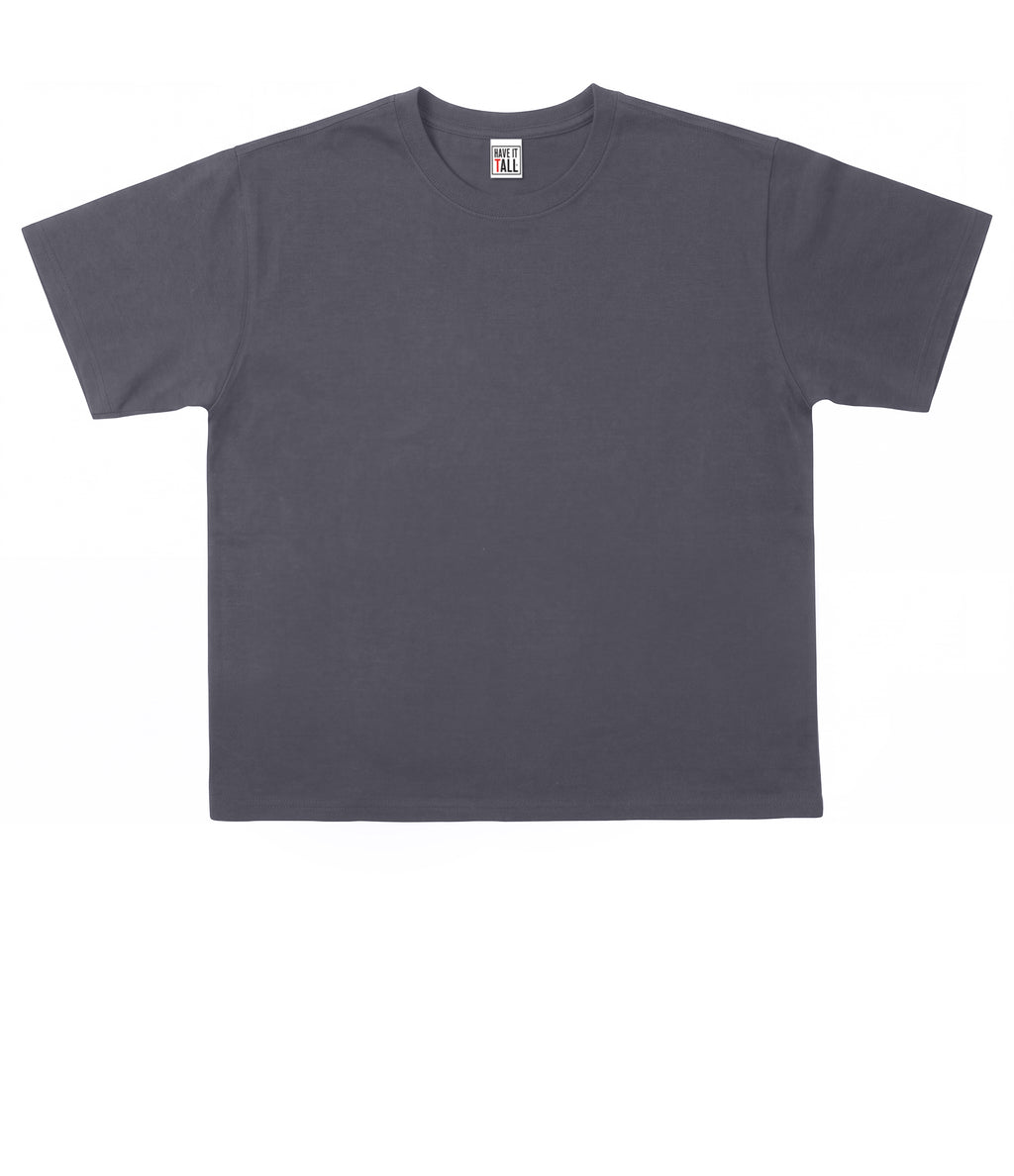 Women's Stretch Cotton Relaxed Fit Boxy T Shirt - Waist Length