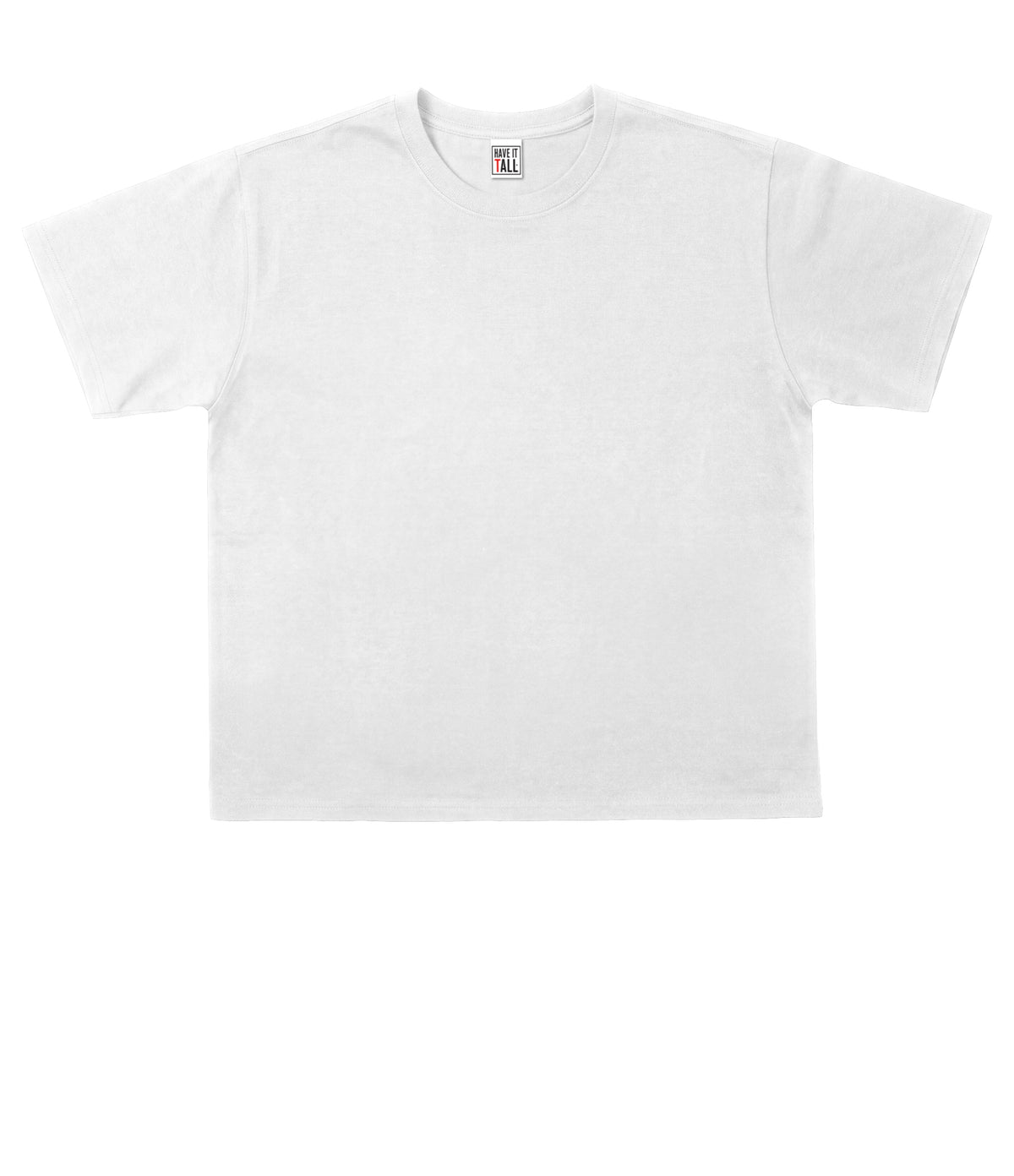 Women's Stretch Cotton Relaxed Fit Boxy T Shirt - Waist Length