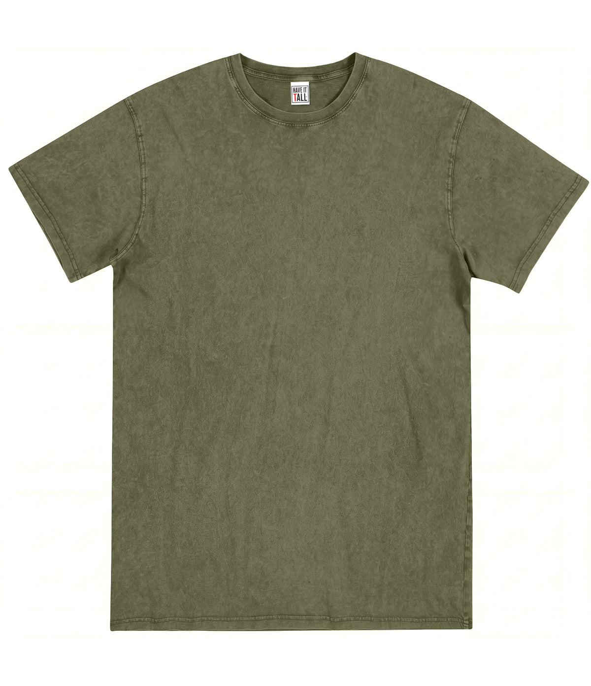 Women's Vintage Wash Cotton Relaxed Fit T Shirt - Your Custom Length!