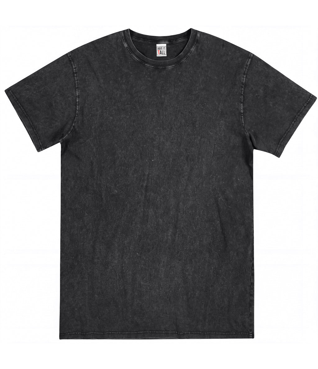 Women's Vintage Wash Cotton Relaxed Fit T Shirt - Tunic Length