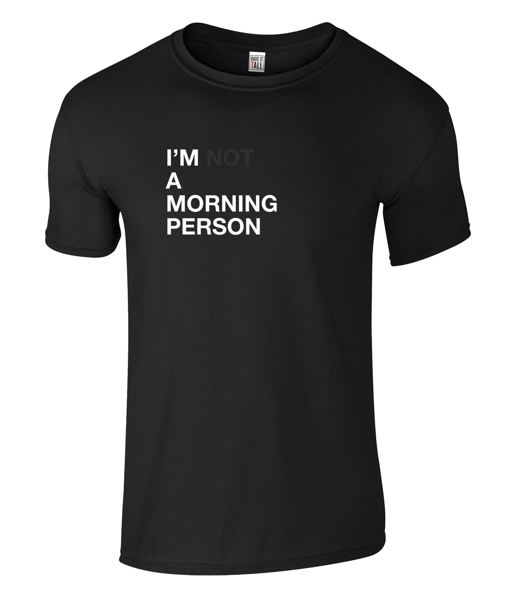 I'm (Not) A Morning Person