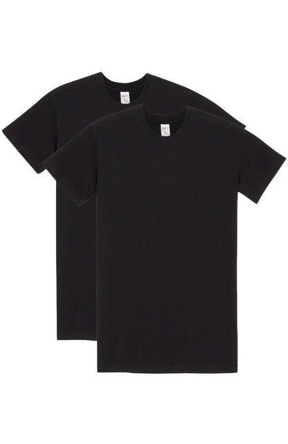Have It Tall Classic Ring Spun Cotton T Shirt | 2 Pack