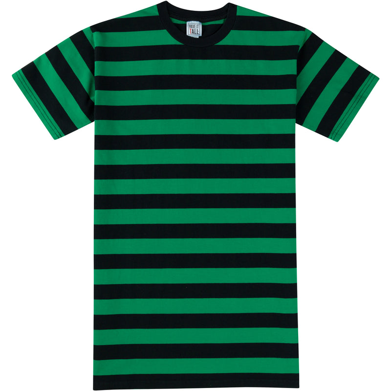 Have It Tall Men's Striped T Shirt