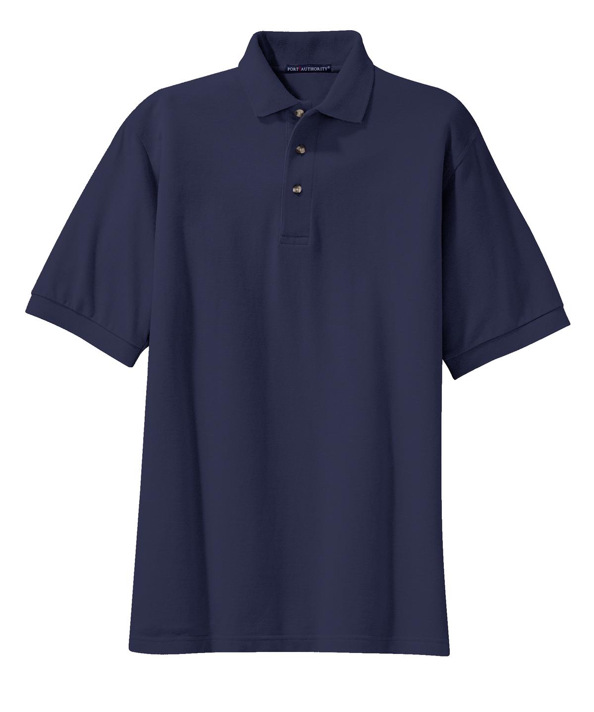 Port Authority Tall Heavyweight Cotton Pique Polo