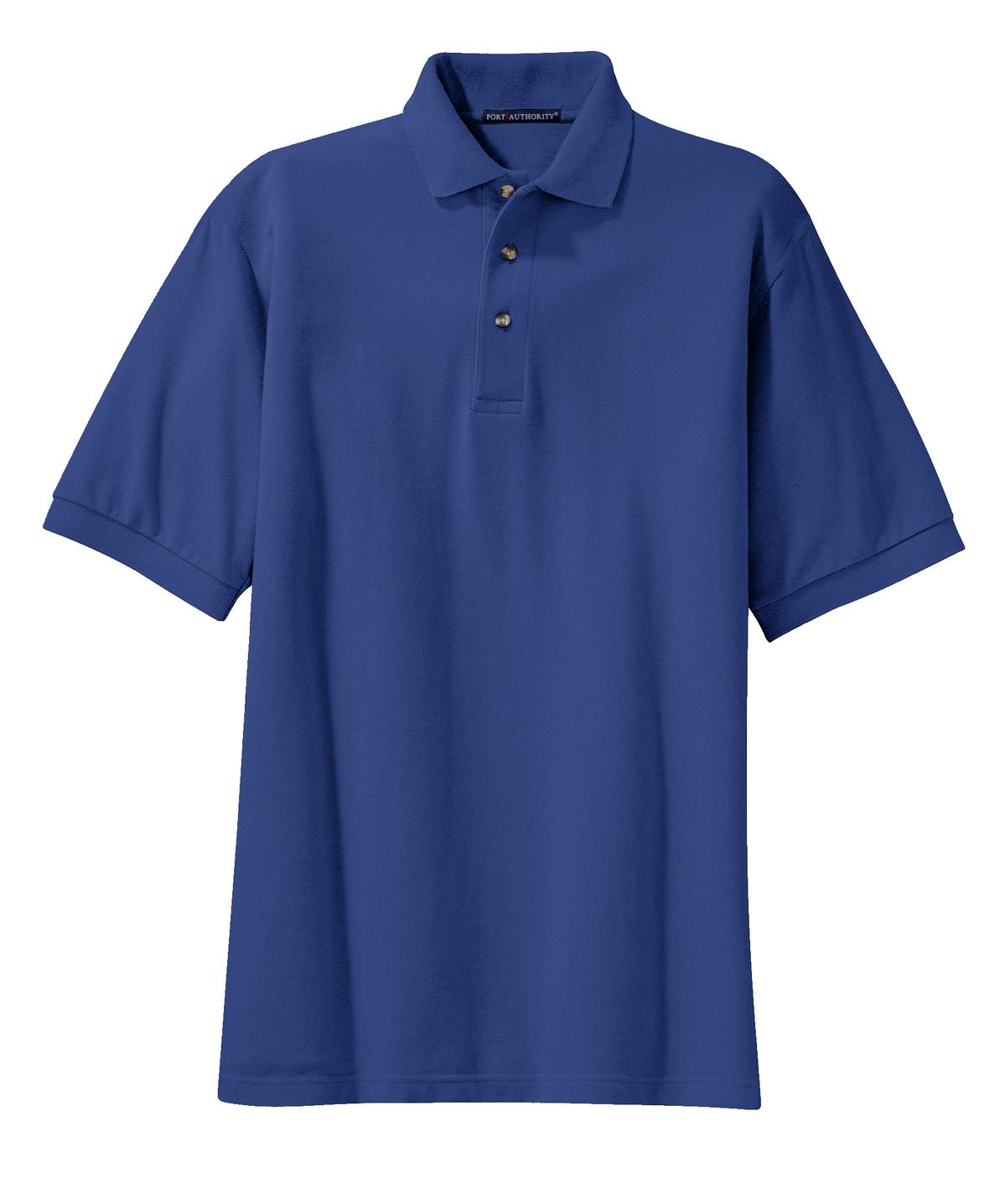 Port Authority Tall Heavyweight Cotton Pique Polo