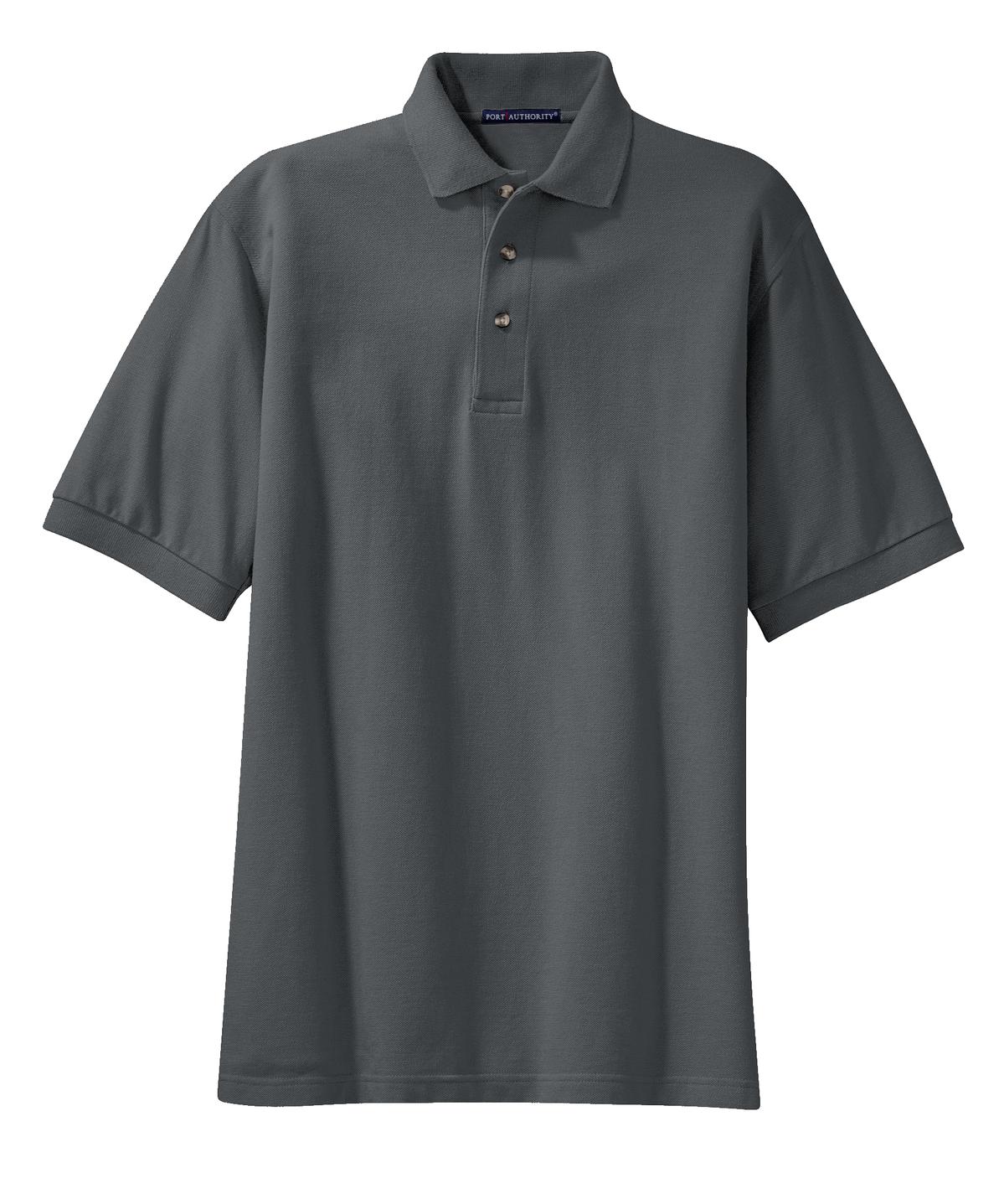 Port authority heavyweight store cotton pique polo