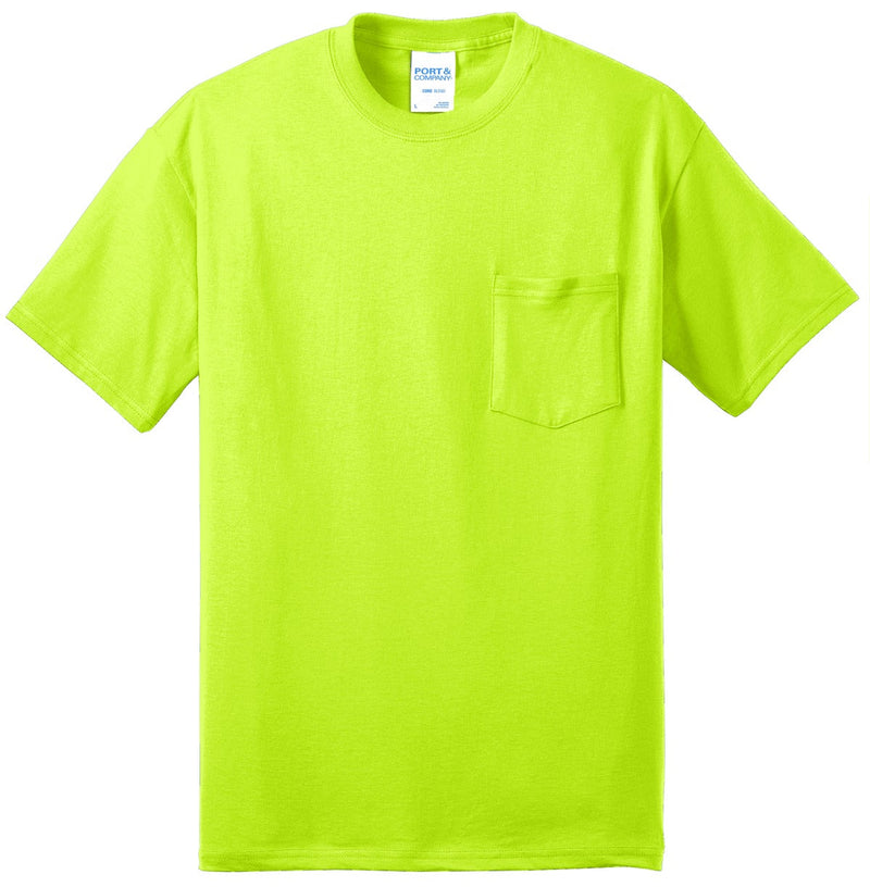 Port & Company Tall Core Blend Pocket Tee
