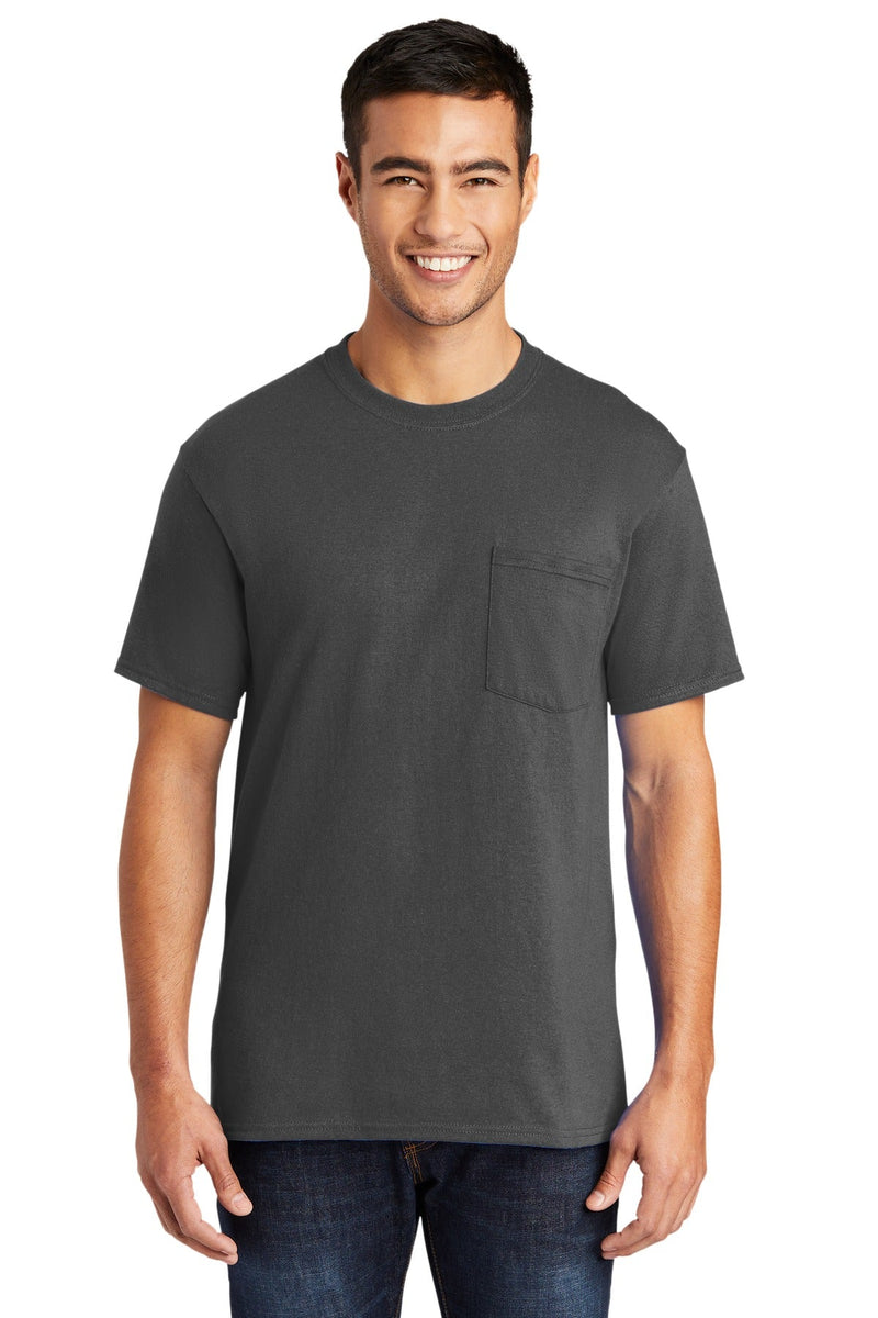 Port & Company Tall Core Blend Pocket Tee