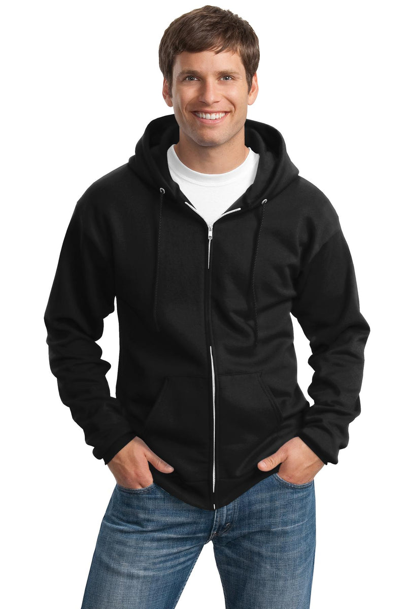 Port & Company Tall Full-Zip Hooded Heavyweight Sweatshirt