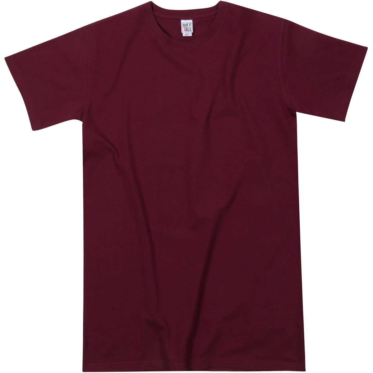 Have It Tall Short Sleeve T-Shirt - Cotton/Spandex 4 Way Stretch