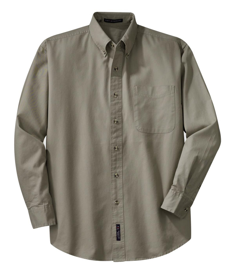 Port Authority Tall Long Sleeve Twill Shirt