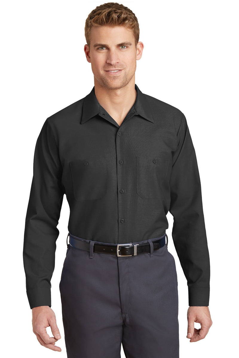 Red Kap Long Size Long Sleeve Industrial Work Shirt