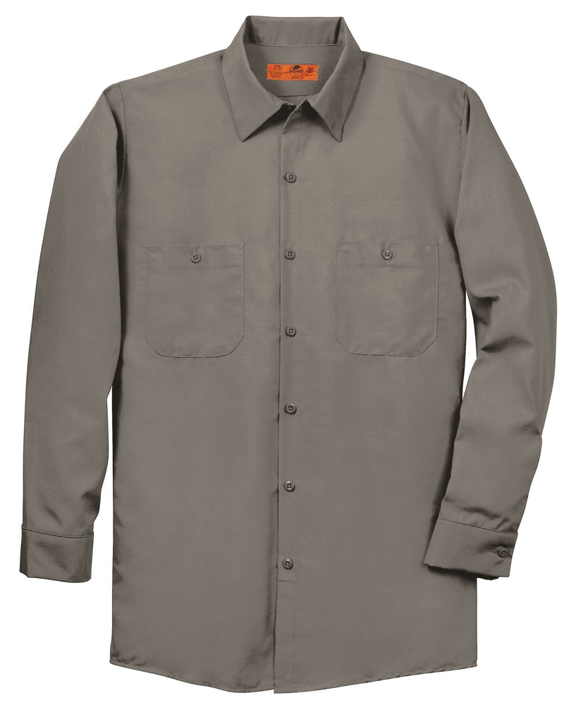 Red Kap Long Size Long Sleeve Industrial Work Shirt