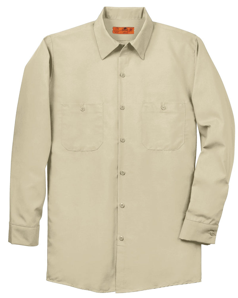 Red Kap Long Size Long Sleeve Industrial Work Shirt