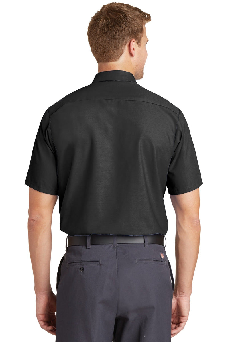 Red Kap Long Size Short Sleeve Industrial Work Shirt