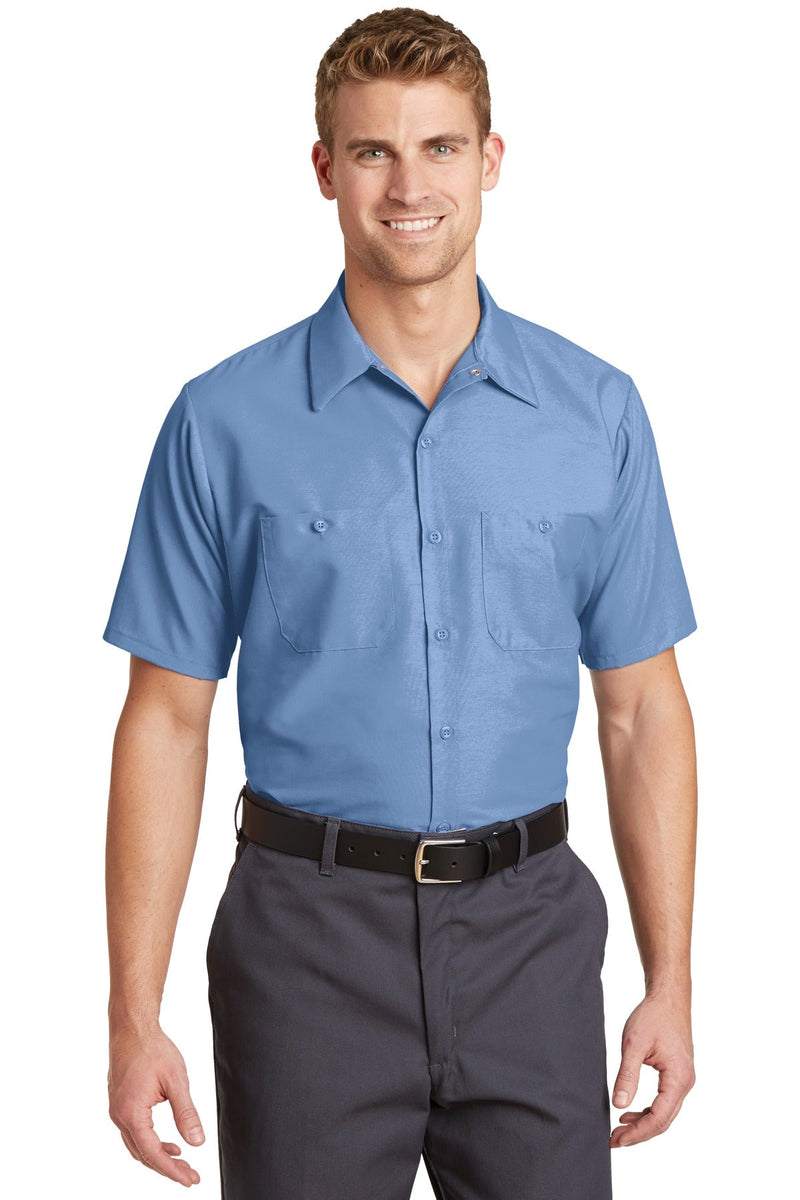 Red Kap Long Size Short Sleeve Industrial Work Shirt