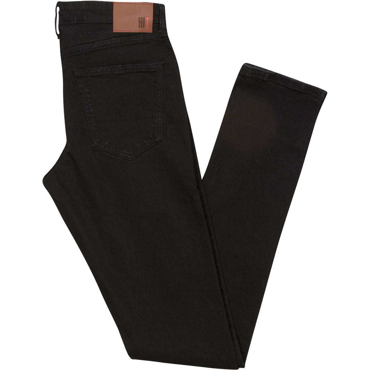 Slim Fit Black Stretch Denim Jeans
