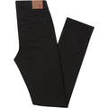 Have It Tall Straight Leg Black Stretch Denim Jeans 90/10 cotton/poly blend against a white background