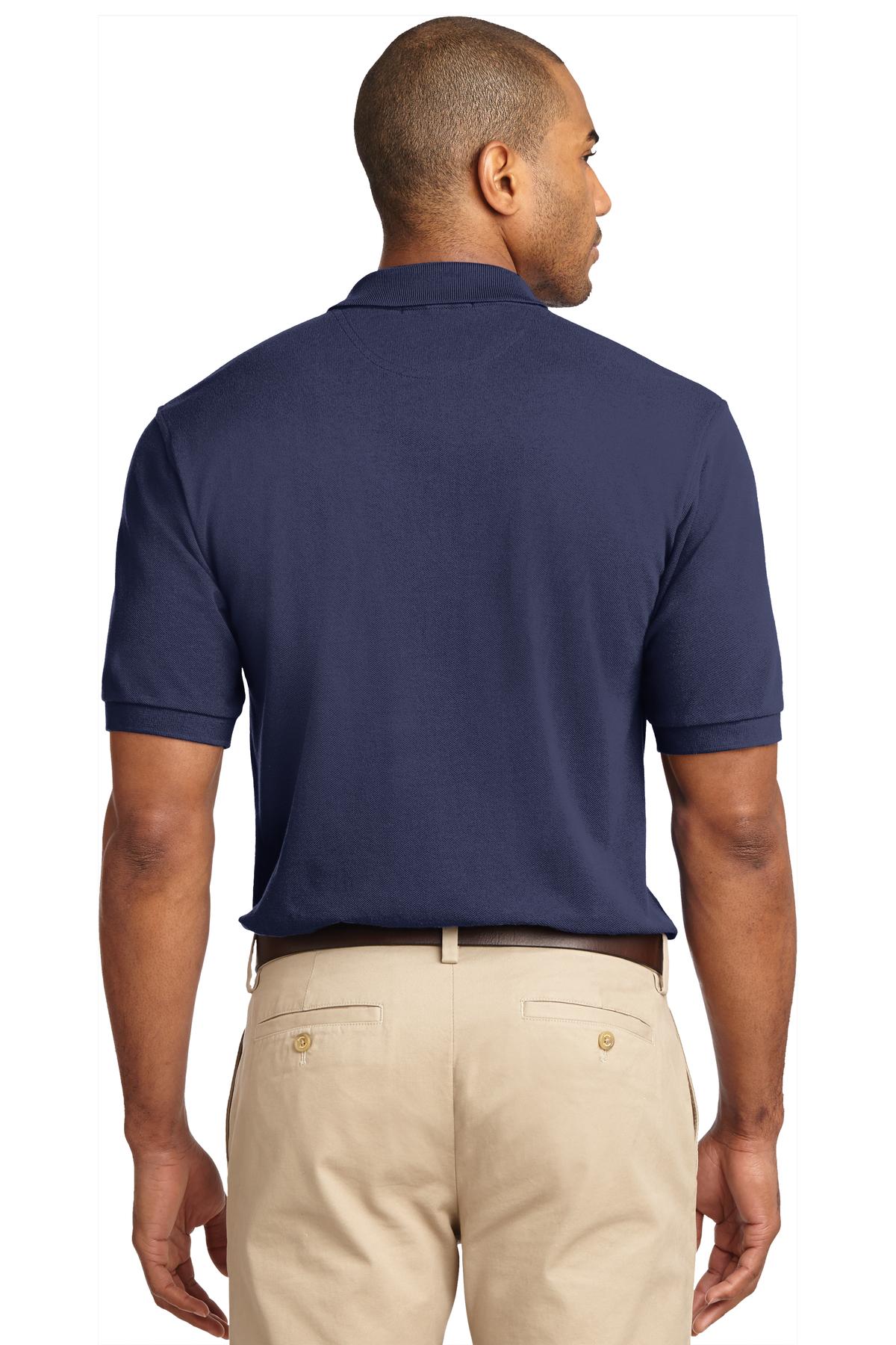 Port Authority Tall Heavyweight Cotton Pique Polo