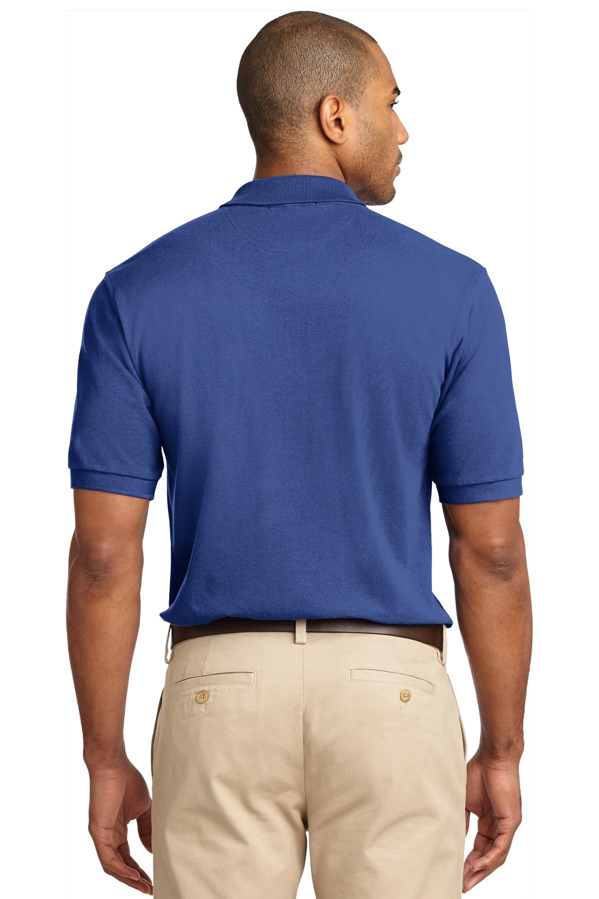 Port Authority Tall Heavyweight Cotton Pique Polo
