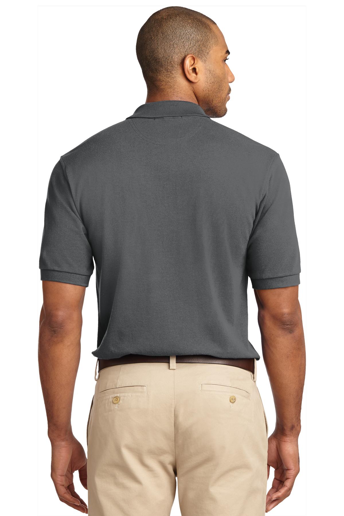 Port Authority Tall Heavyweight Cotton Pique Polo