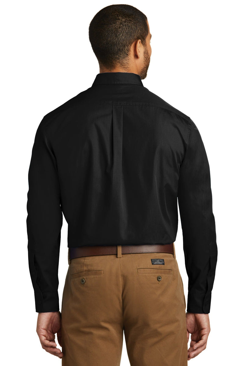 Port Authority Tall Long Sleeve Carefree Poplin Shirt